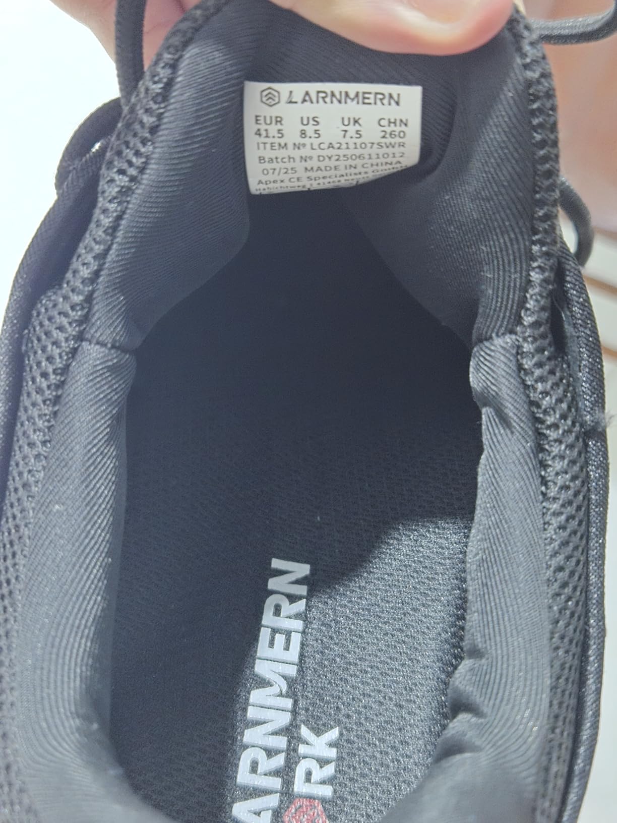 LARNMERN Men Chef Shoes Non Slip Work Waterproof Slip-on customer photo 2