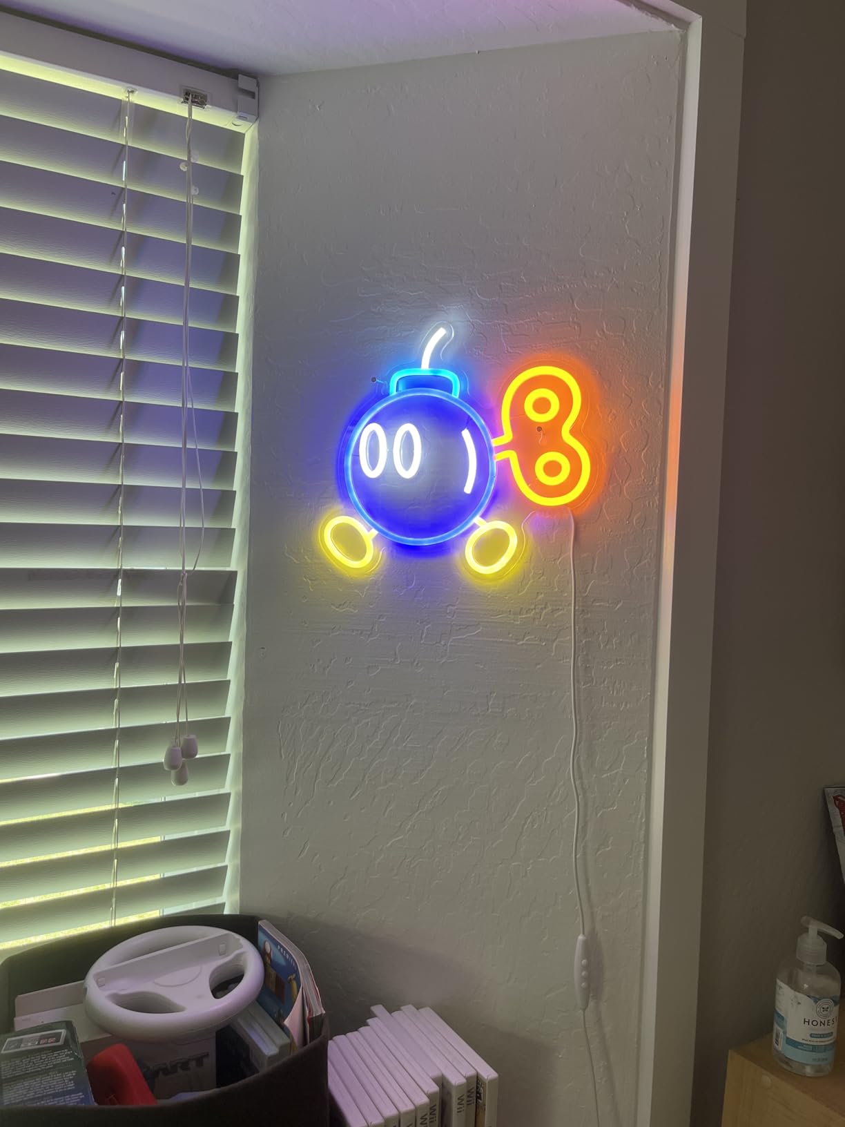 Anime Neon Sign Dinosaurs Neon Sign Dimmable LED Neon Lights for Bedroom Wall Decor Game Room Decor Dinosaur Decor for Kids Boys Man Cave, Gifts for Game Fans customer photo 2