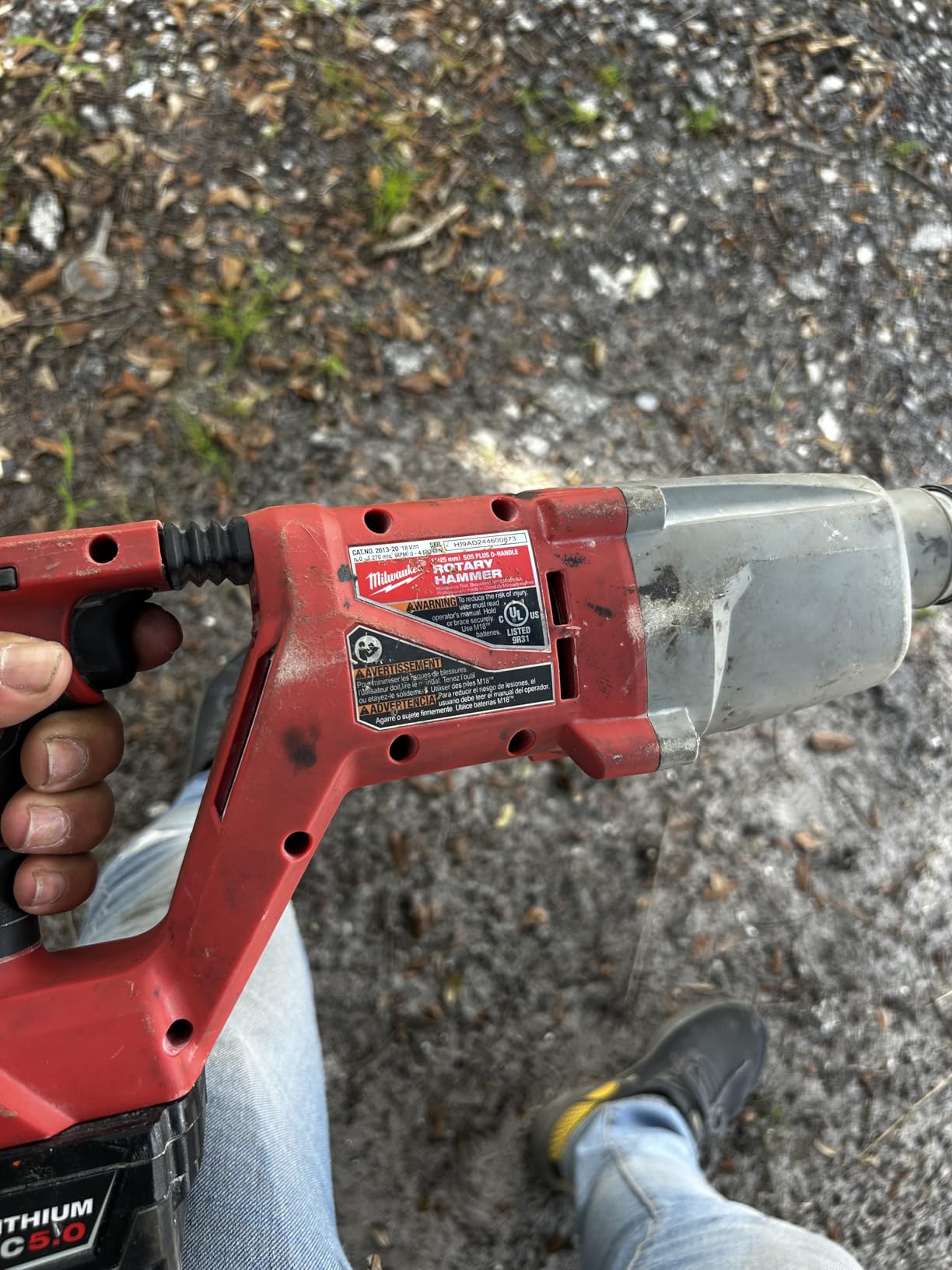 Milwaukee Electric - M18. BRUSHLESS 1. SDS Plus D-Handle Rotary Hammer customer photo 2