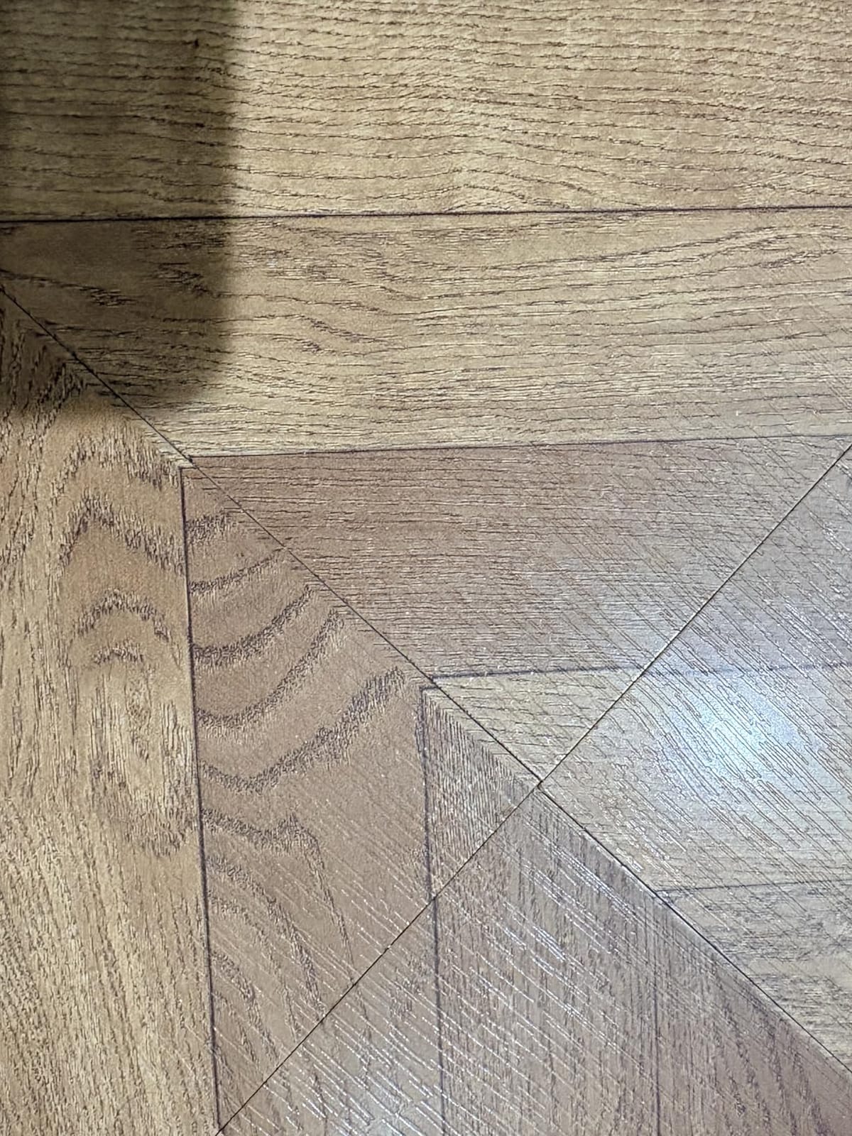 Art3d 30-Pack Peel and Stick Vinyl Floor Planks, 12 x 12 in, Taupe Ash | Premium Vinyl, Self-Adhesive, Waterproof, Wood Grain, Fade-Resistant, Scratch-Proof, Ideal for Kitchen, Dining Room, Bedrooms customer photo 2