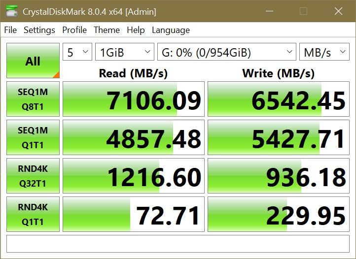 Lexar 1TB NM790 Internal NVMe SSD, 7400/6500 MB/s, M.2 2280, PCIe Gen 4x4 | Compatible w/ PS5, Gamers & Content Creators, PC & Laptops, SLC Cache, Single-Sided Design, LNM790X001T-RNNNU customer photo 1