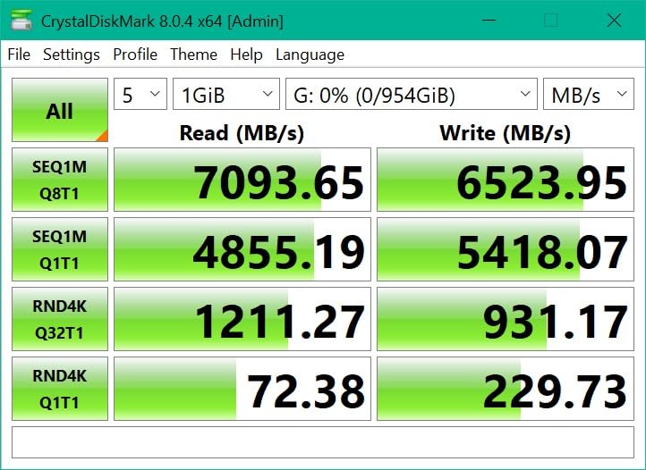 Lexar 1TB NM790 Internal NVMe SSD, 7400/6500 MB/s, M.2 2280, PCIe Gen 4x4 | Compatible w/ PS5, Gamers & Content Creators, PC & Laptops, SLC Cache, Single-Sided Design, LNM790X001T-RNNNU customer photo 2