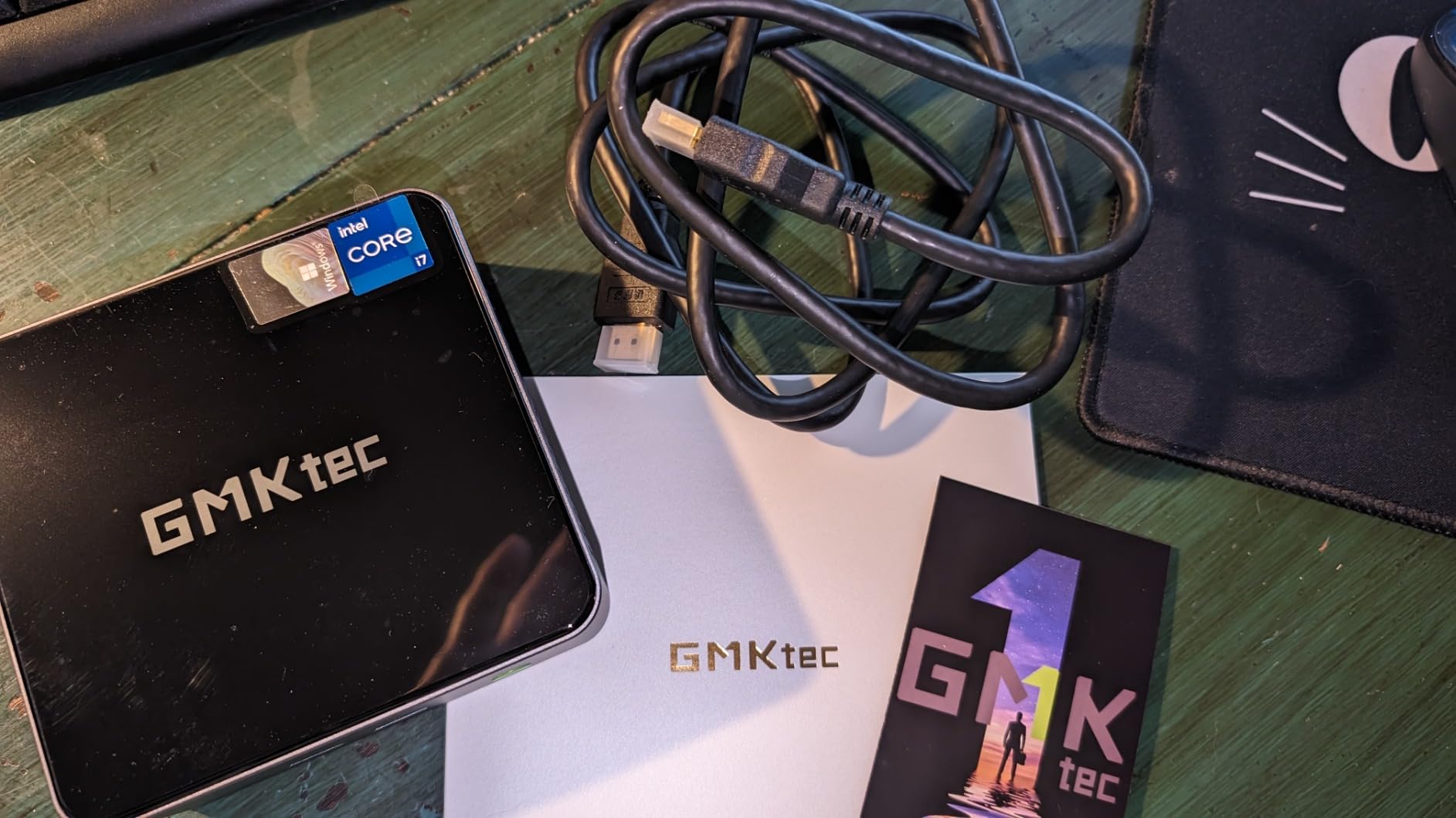 GMKtec Mini PC Intel Core i7-1185G7 (Up to 8 GHz) 16GB DDR4 1TB SSD, Intel i226V RJ45 2.5G Iris Xe Graphics USB4.0 Desktop Mini Computers WiFi 6, BT 5.2/DP, HDMI M2 customer photo 2