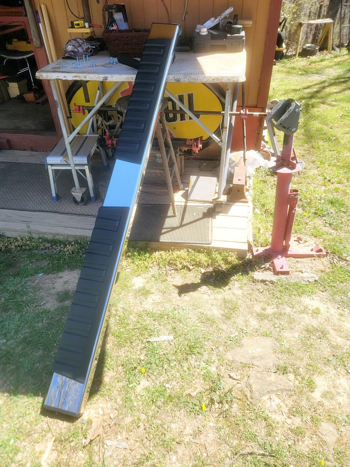 AUTOSAVER88 Running Boards Compatible with 2019-2026 Silverado/Sierra 1500 | Crew Cab Side Steps Fit 2020-2026 Chevy/GMC 2500HD 3500HD Aluminum Nerf Bars (Excl. 2019 1500 LD) customer photo 1