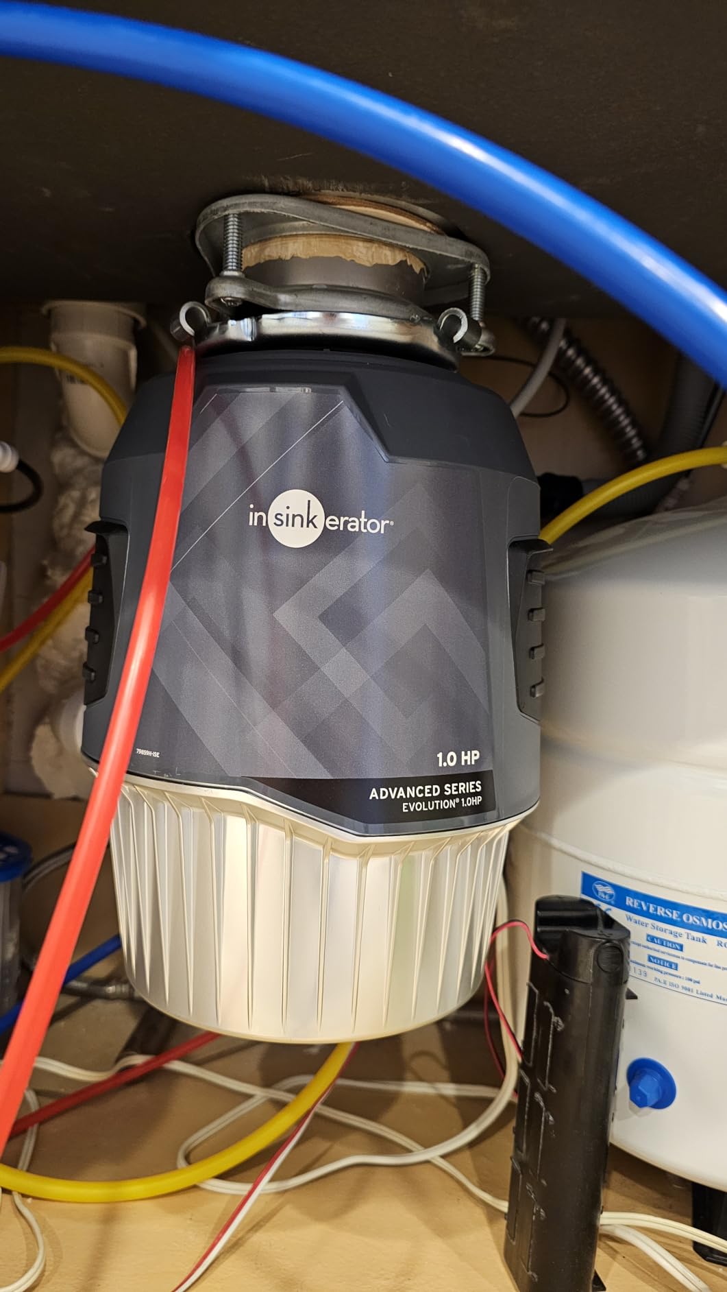 InSinkErator EVOLUTION 1HP 1 HP, Advanced Series Continuous Feed Food Waste Garbage Disposal, Gray customer photo 2