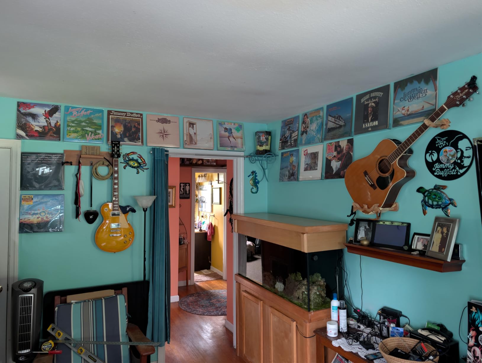 upsimples 8 Pack Vinyl Record Wall Mount Shelves, 12