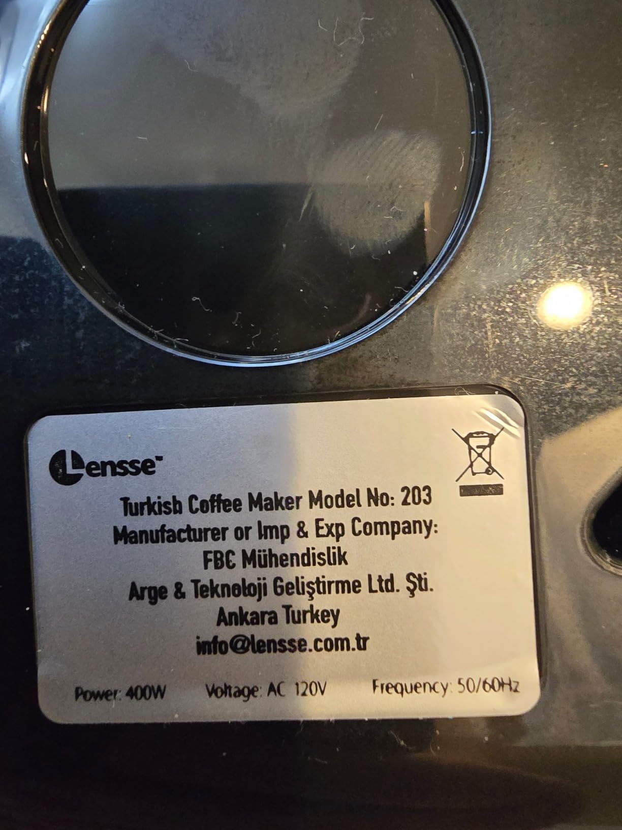 Turkish Coffee Maker - 1 to 4 Cup Brewing Capacity for Delicious Turkish & Greek Coffee customer photo 2