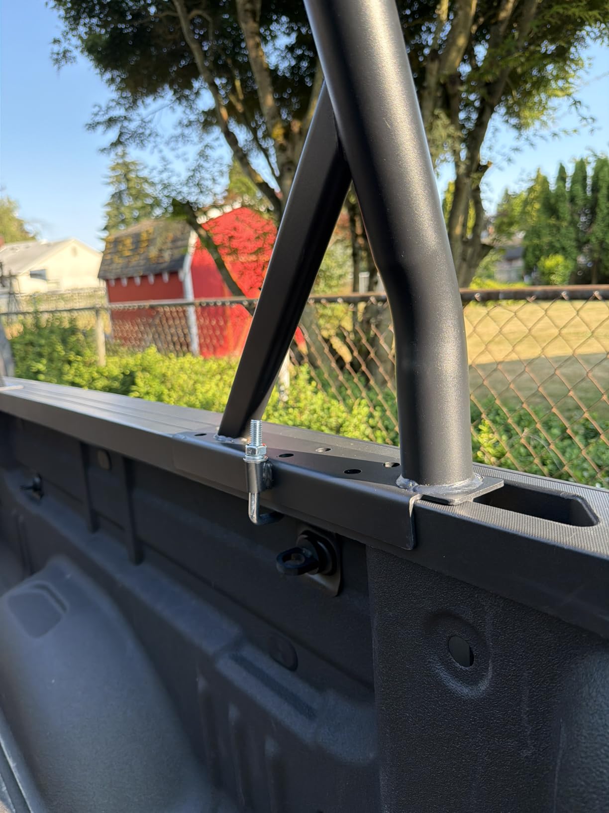Non-Drilling Steel Truck Rack, Extendable Truck Bed Ladder Rack | Heavy Duty, Fit for 52