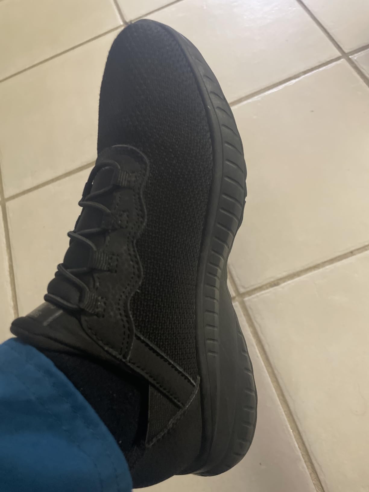 Skechers Women's Squad Chaos Jasul | Work, Slip-ins, Slip Resistant, Electrical Hazard, Air-Cooled Memory Foam customer photo 2