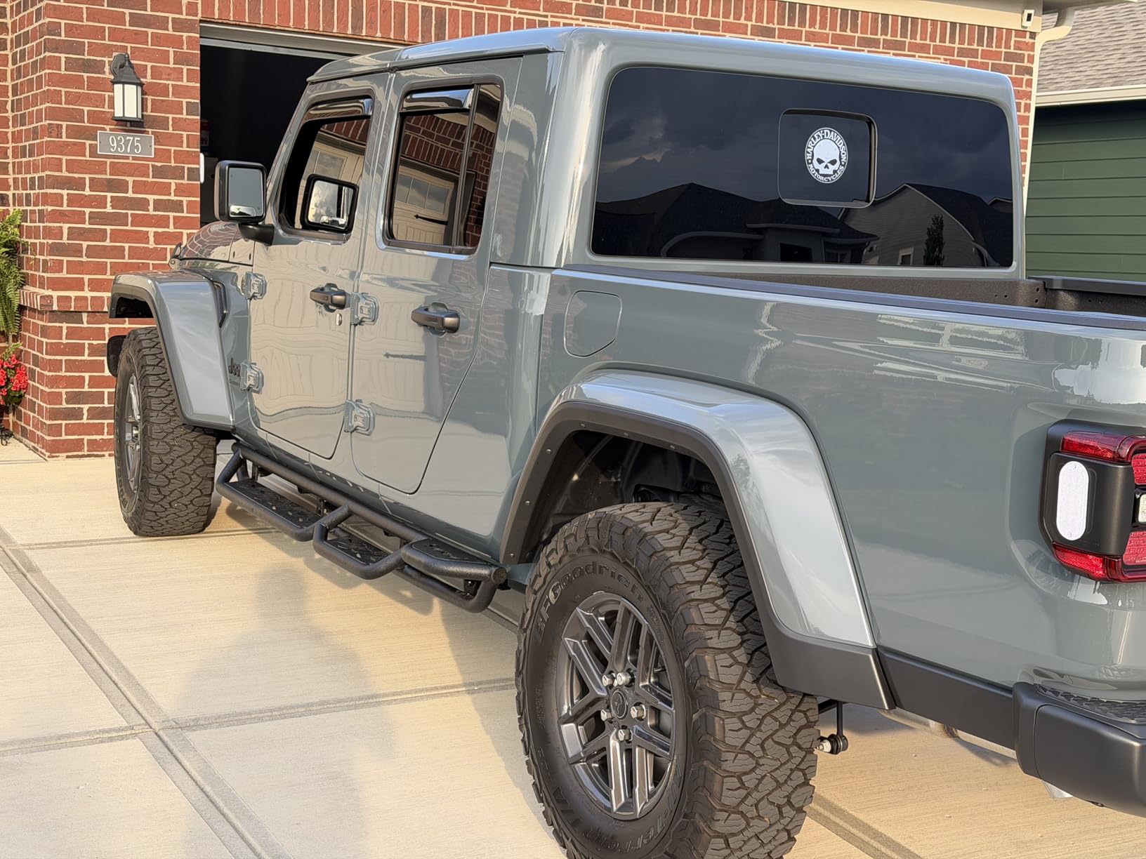 SMANOW Wheel to Wheel Running Boards for 2020-2026 Jeep Gladiator JT 4 Door | Bed Access Nerf Bars, 6.5