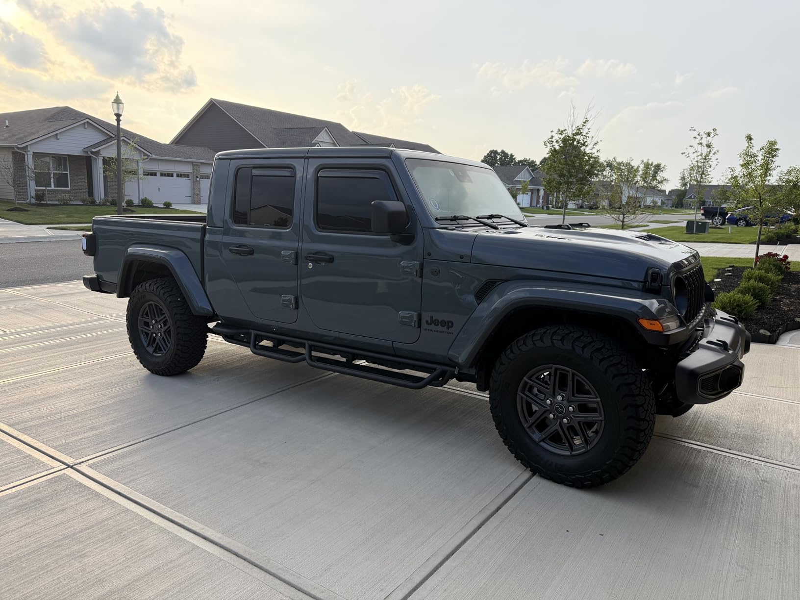 SMANOW Wheel to Wheel Running Boards for 2020-2026 Jeep Gladiator JT 4 Door | Bed Access Nerf Bars, 6.5