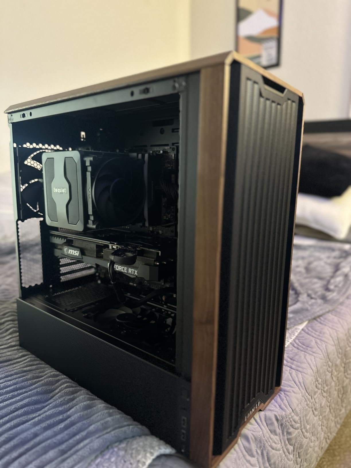 be quiet! Dark Rock Pro 5 CPU Cooler, Silent Cooling, High Airflow | 7 High-Performance Copper Heat Pipes, 2x FDB PWM Fans, For Overclocking PC Systems, 2 Mode Speed Switch, With Thermal Grease customer photo 2