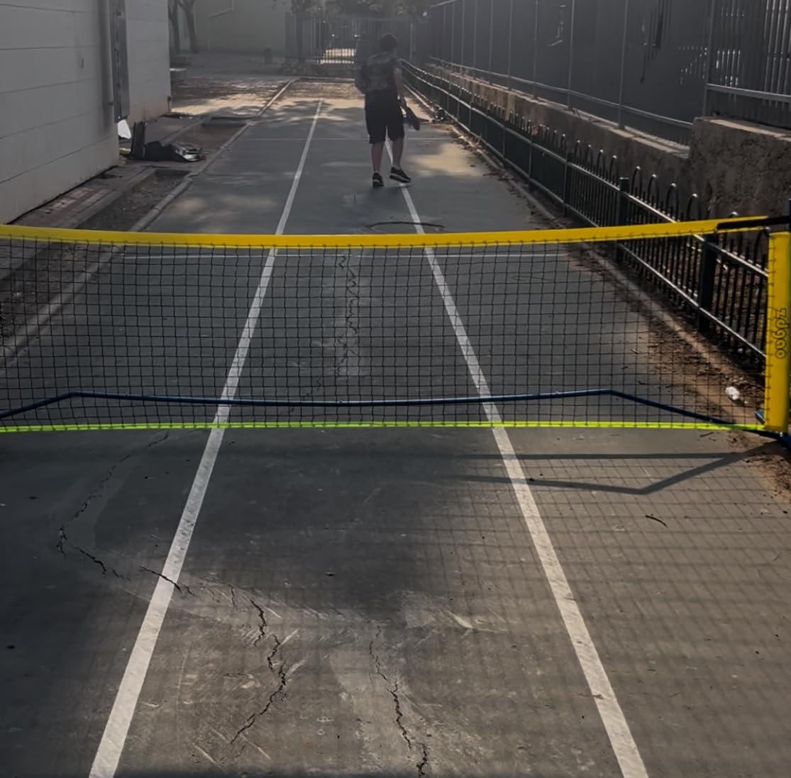 Zdgao Portable Pickleball Net with Pickleballs and Carry Bag for Driveway | 22FT Regulation Size Pickle Ball Net, Weather Resistance Strong Steel Frame, Easy Setup for Indoor Gym, Outdoor Court customer photo 2