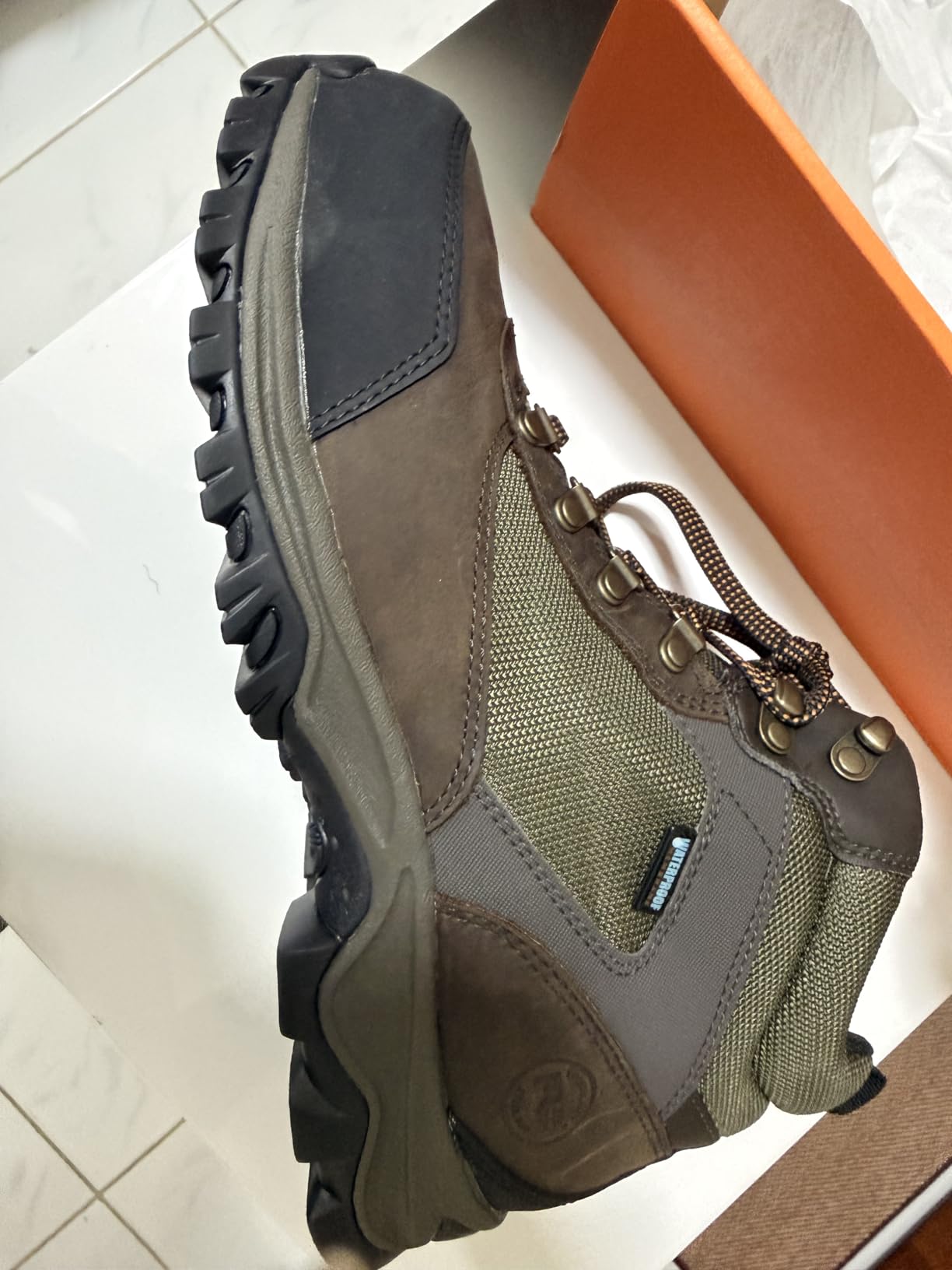 Timberland PRO Men's Keele Ridge Steel Safety Toe Waterproof Industrial Hiking Boot customer photo 2