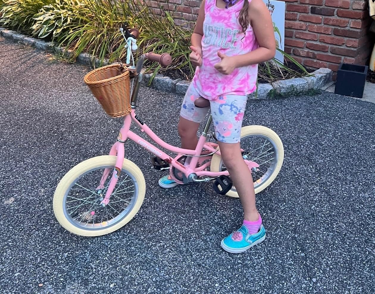 Retrospec Beaumont Mini 16in Kids Bike with Training Wheels & Basket - Beginner Bicycle for 4-6 Year Olds, Low-Profile Frame, V-Brakes & Safety Bell customer photo 1
