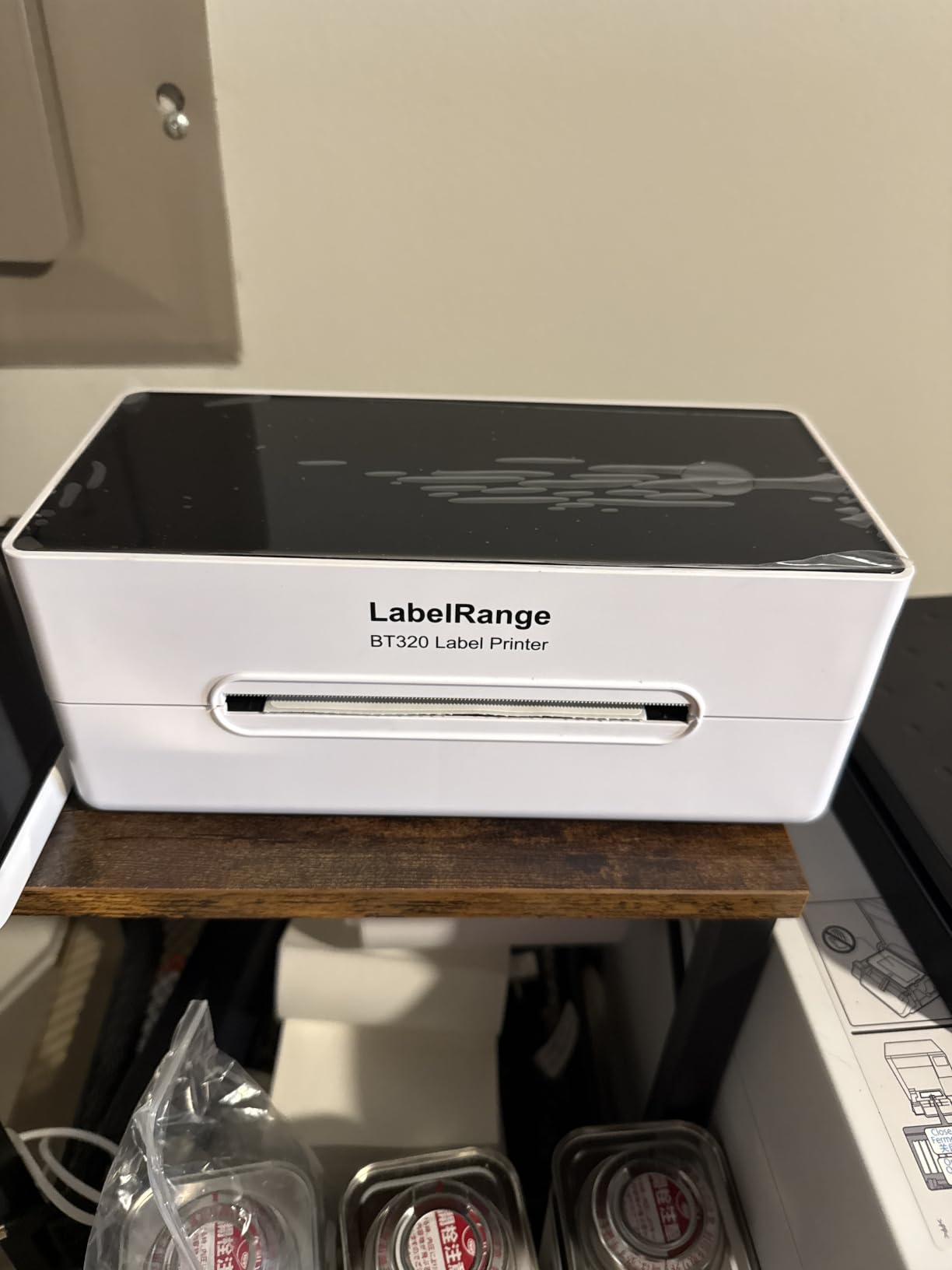 LabelRange Ecommerce Label Printer 4x6, Thermal Shipping Label Printer, Support Amazon, USPS, Pirate Ship, Shopify, Poshmark, Bluetooth and USB Connection customer photo 1