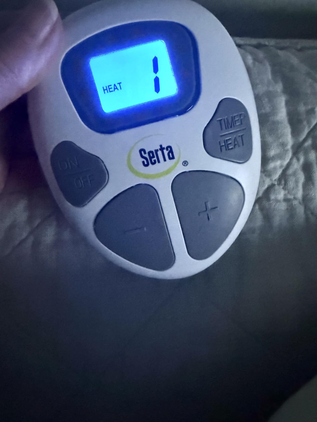 Serta Heated Mattress Pad with Deep Pocket & Dual Controller Queen | Electric Mattress Pad with Soft Surface, 10 Heat Settings & Auto Shut Off, Fits Up to 17