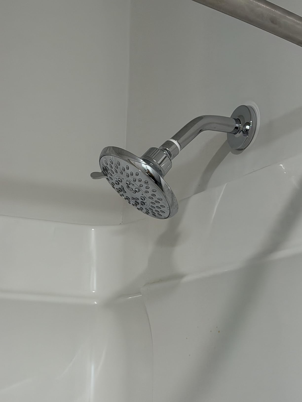 SR SUN RISE Filtered Shower Head with Handheld High Pressure 9 Spray Mode Showerhead Detachable Shower Head Water Softener Filters Beads for Hard Water Remove Chlorine 1 Filter Chrome customer photo 2
