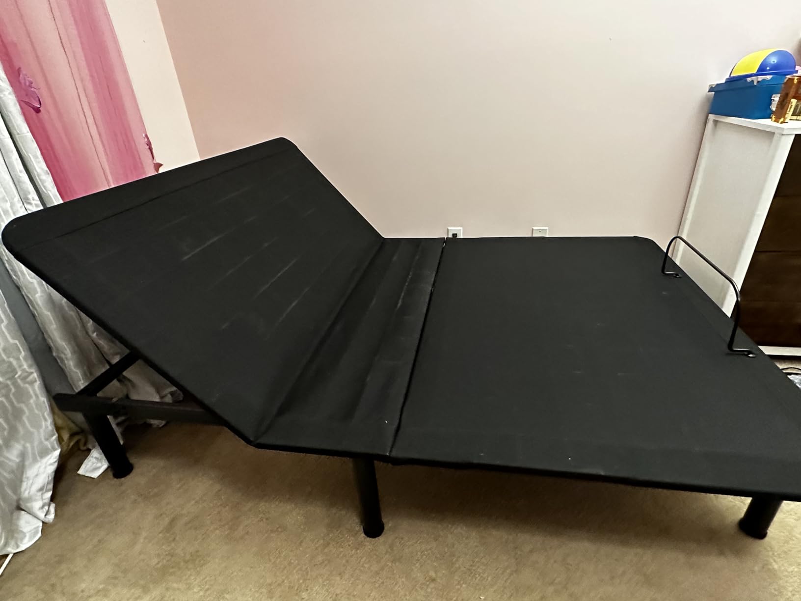 Dyonery Twin XL Adjustable Bed Base Frame with Wireless Remote + 12 Inch Twin XL Gel Memory Foam Mattress customer photo 2