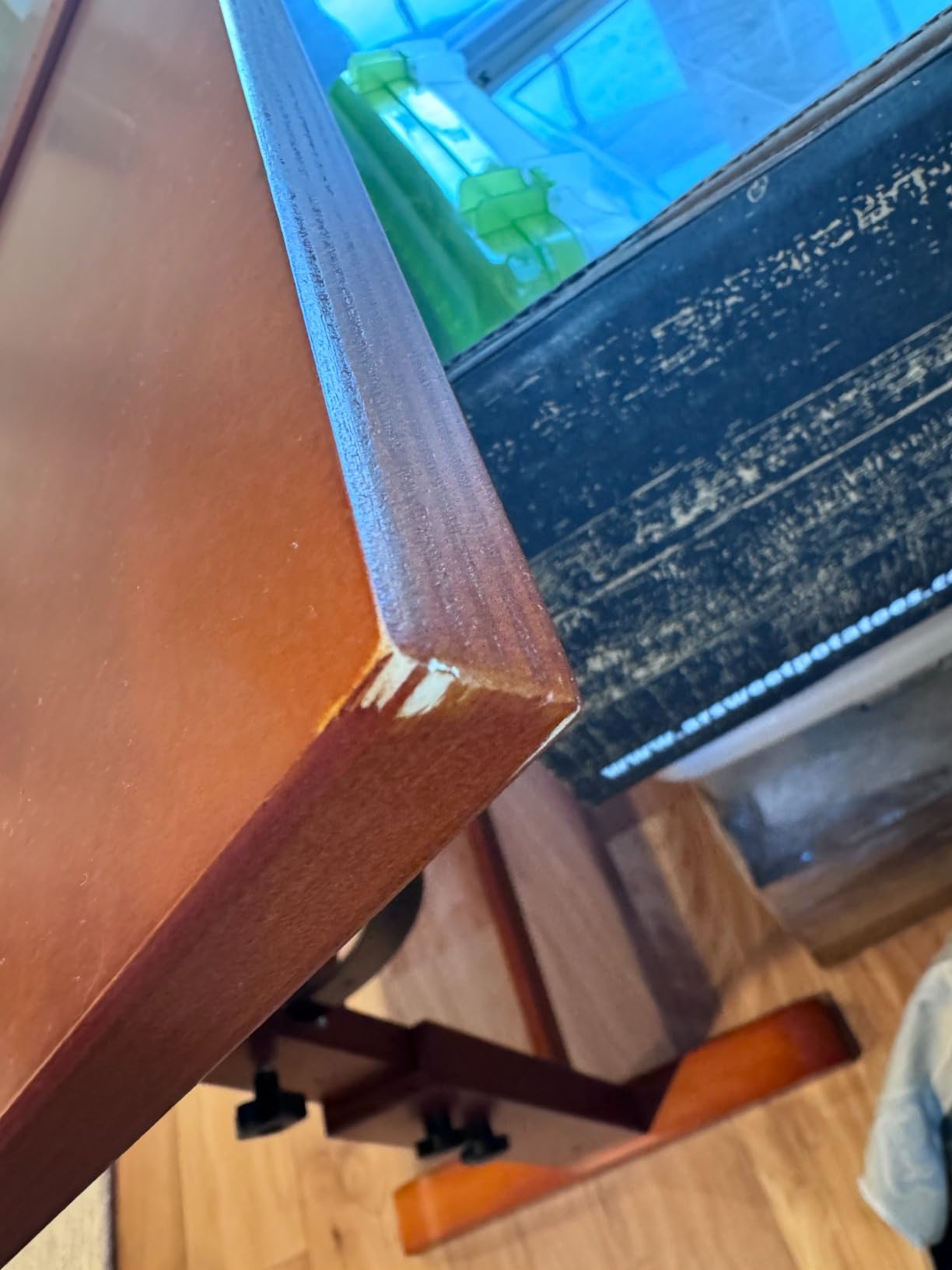 MEEDEN Extra-Large Wood Drafting Table: 42