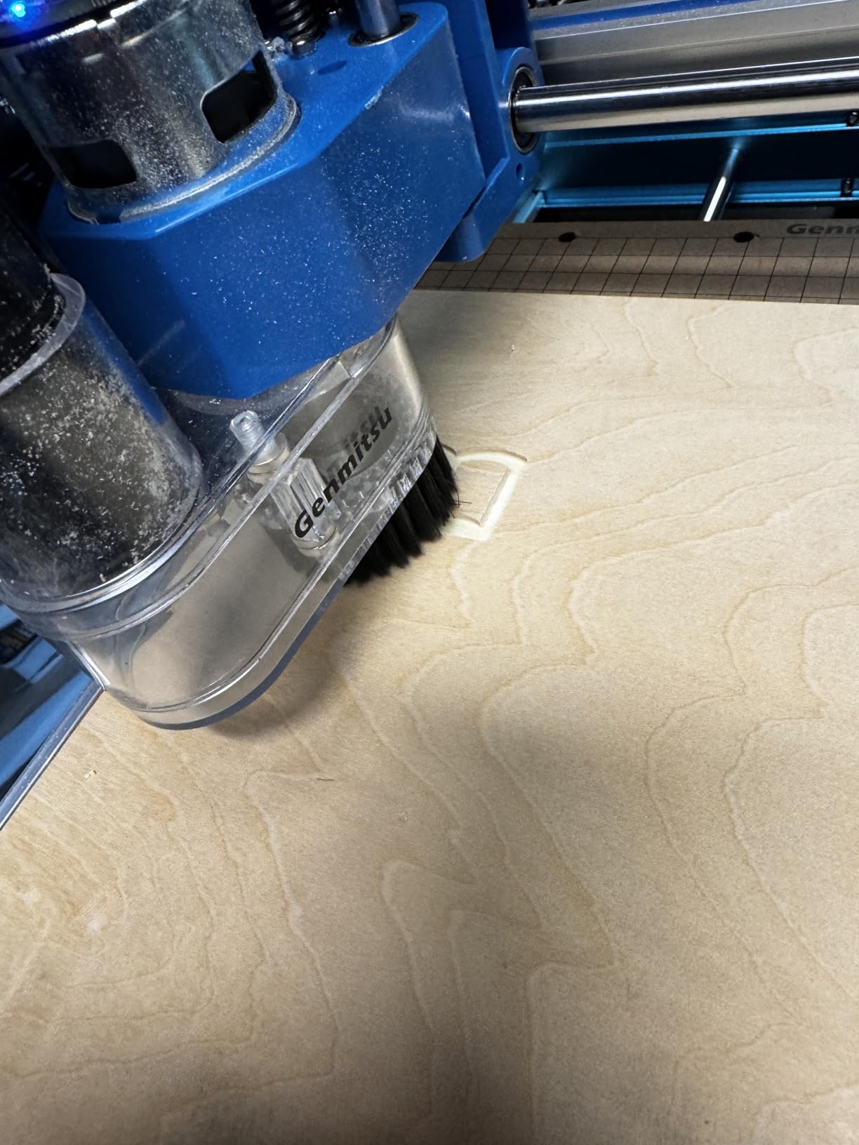 Genmitsu 3018-PROVer V2 CNC Milling Machine for Beginners | Desktop CNC with Limit Switches, Emergency Stop & Upgraded Z Axis Aluminum Spoilboard, 11.2'' x 7.1'' x 1.6'' Working Area customer photo 2