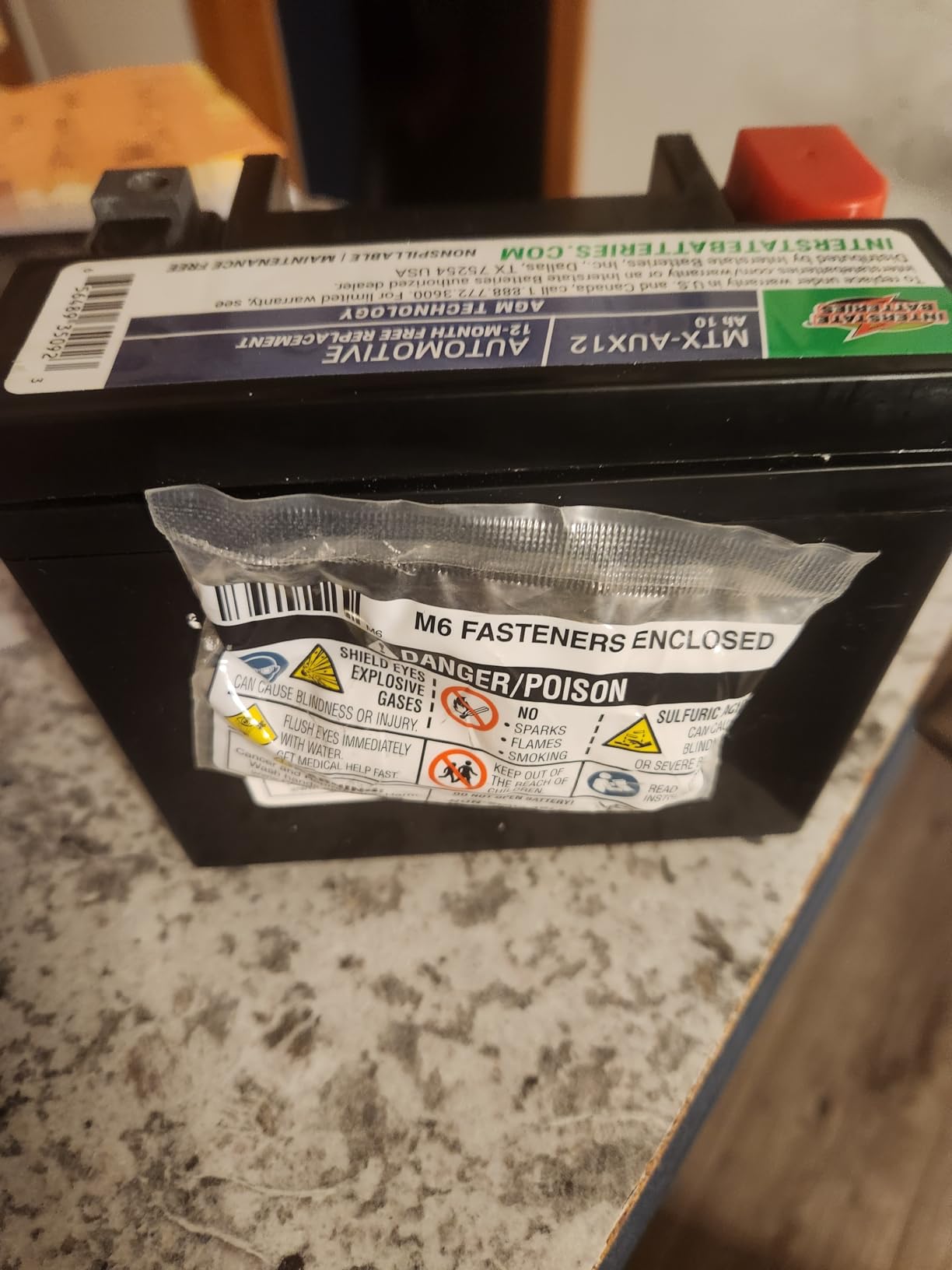 Interstate Batteries Car Battery 12V 68Ah 750CCA Group 65 AGM customer photo 1