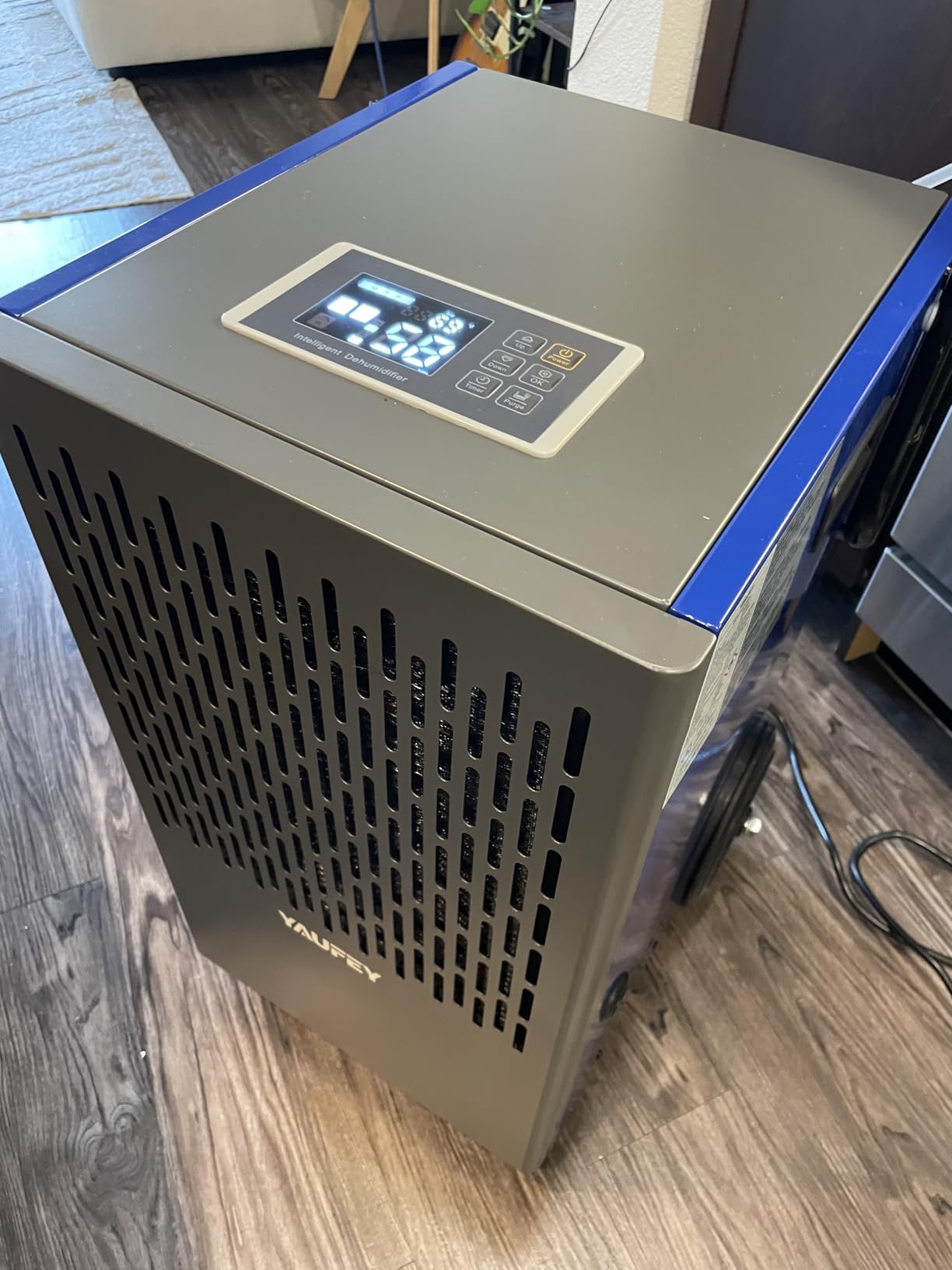 155 Pints Commercial Dehumidifier with Pump for Basement up to 8000 Sq Ft Large Capacity Industrial Dehumidifier for Large Room with Intelligent Humidity Control customer photo 2