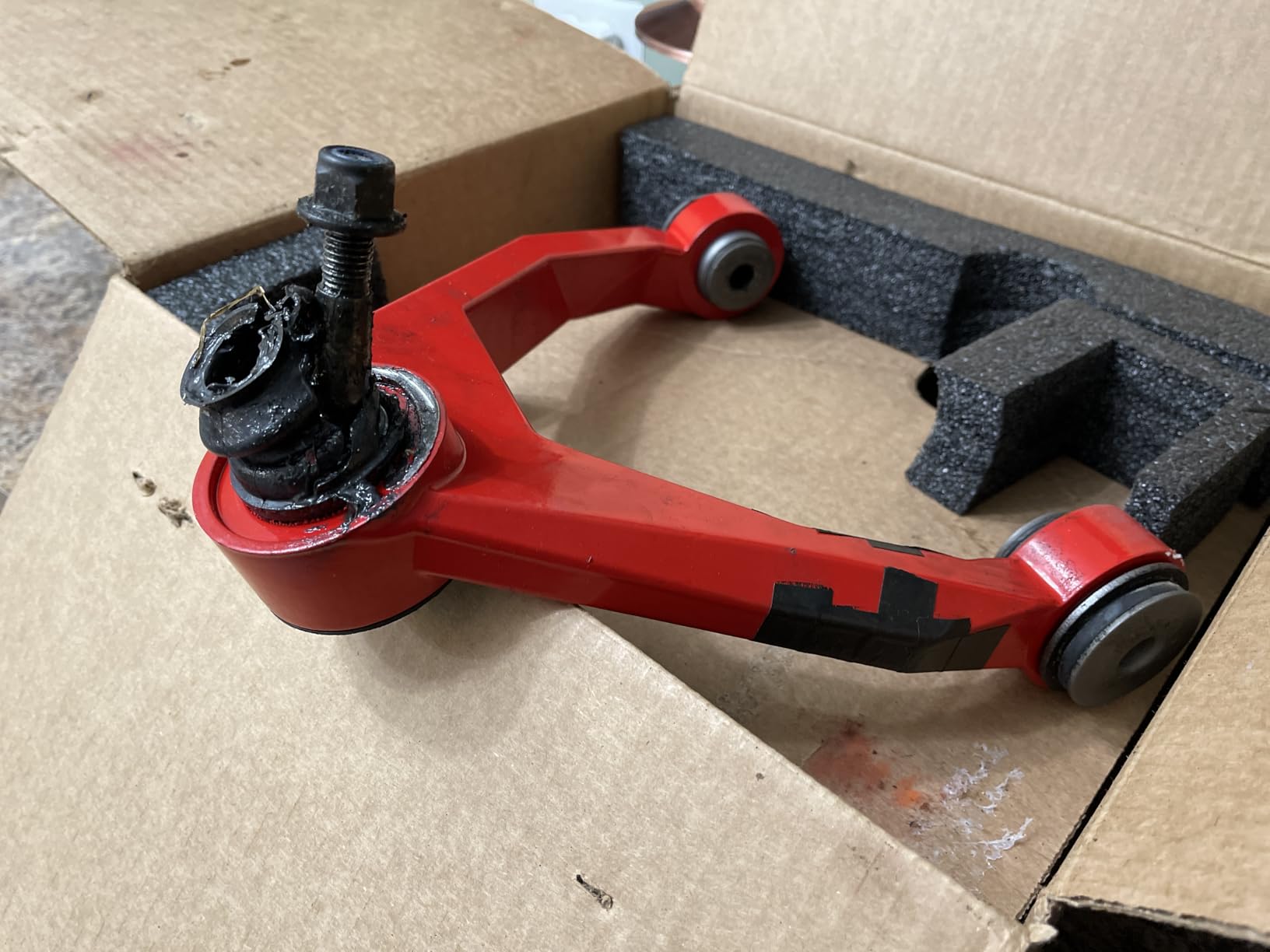 Rough Country Forged Upper Control Arms for 2007-2018 Chevy/GMC 1500-19401ARED customer photo 1