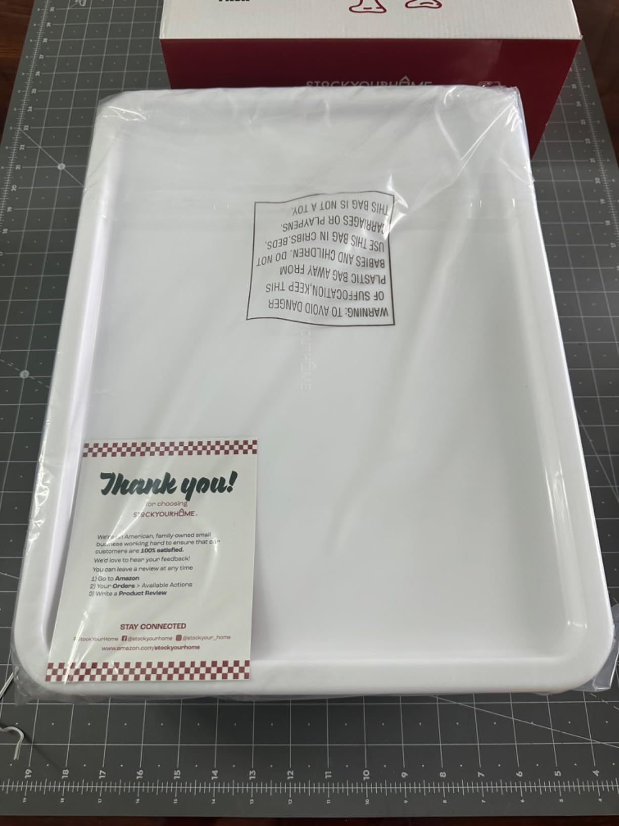 Stock Your Home Dough Proofing Container with Lid (2 Pack) Homemade Bread and Pizza Dough Storage Box for Proofing customer photo 1