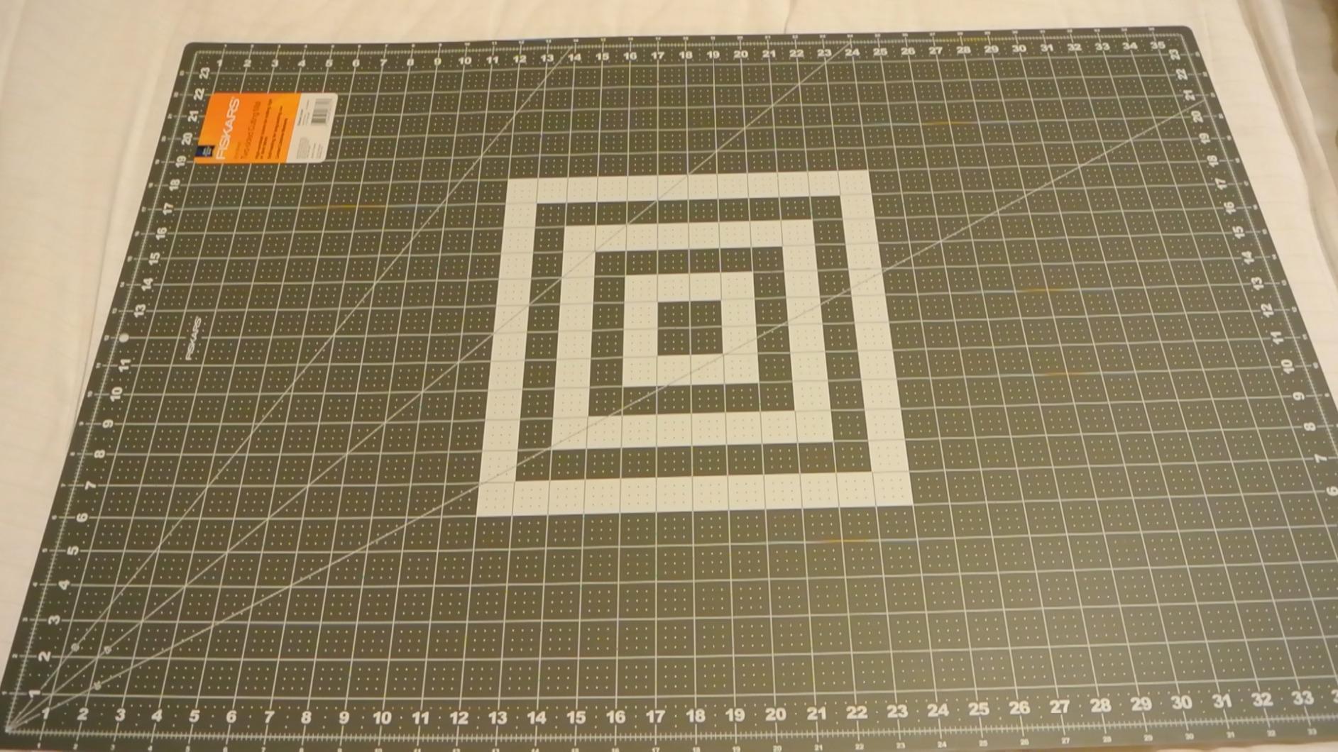 Fiskars Self Healing Cutting Mat with Grid for Sewing, Quilting, and Crafts - 24
