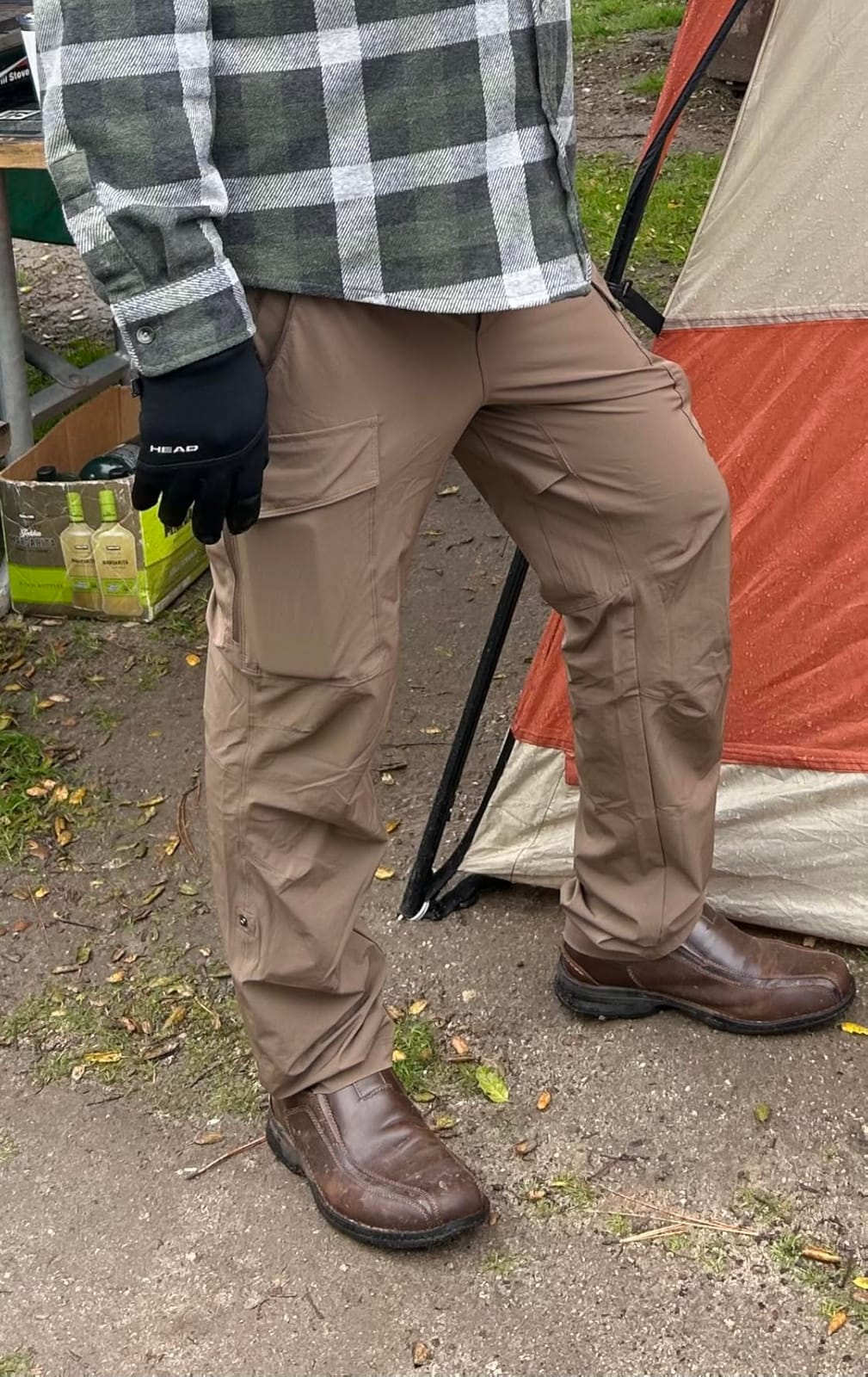 Moosehill Men's Hiking Pants: Lightweight & Stretch | Inner-thigh Vents, Roll-Up Legs, 6 Pockets, Breathable, Quick Dry, Water-resistant, for Trail, Travel & Camping customer photo 1