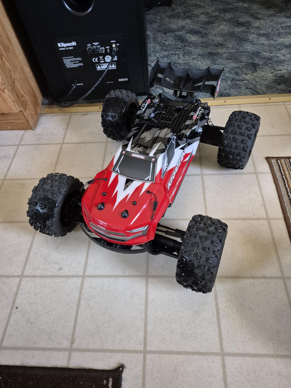 ARRMA KRATON 4X4 4S BLX 1/10 4WD Speed Monster Truck RTR, Red, ARA4408V2T3 customer photo 1