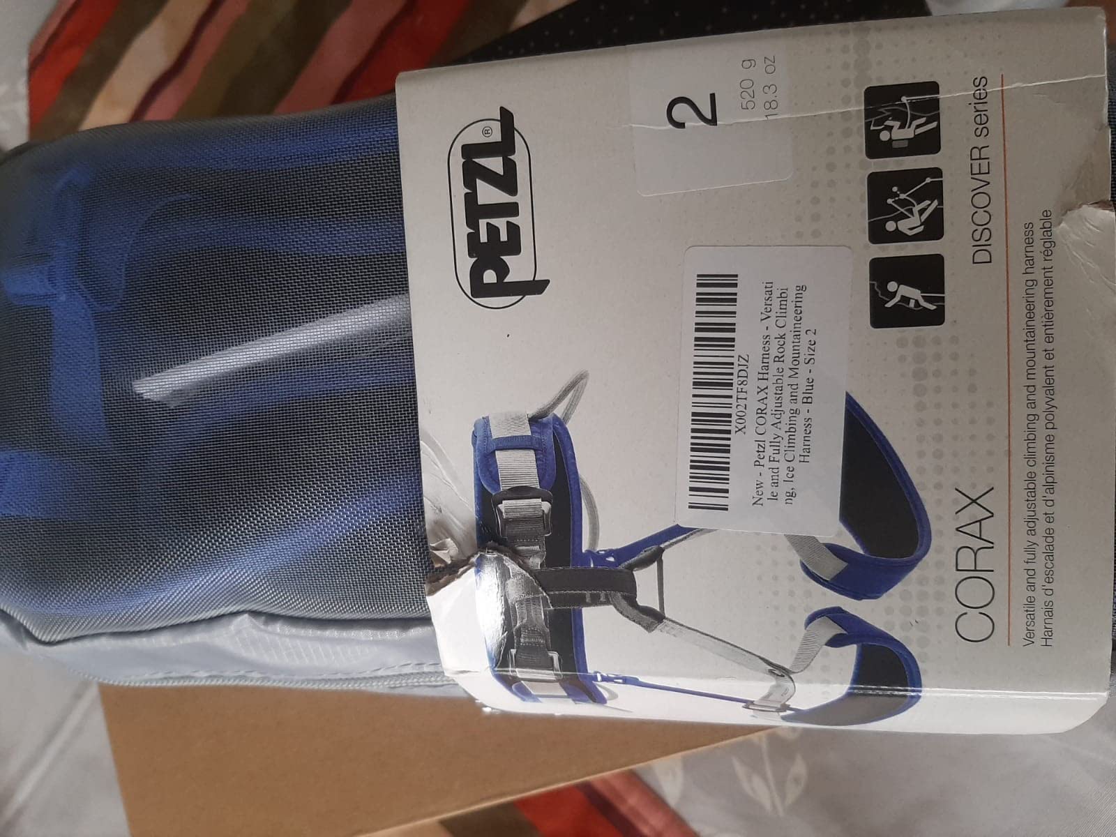 PETZL CORAX Rock Climbing Harness - Versatile & Fully Adjustable Climbing, Ice Climbing & Mountaineering Harness customer photo 2