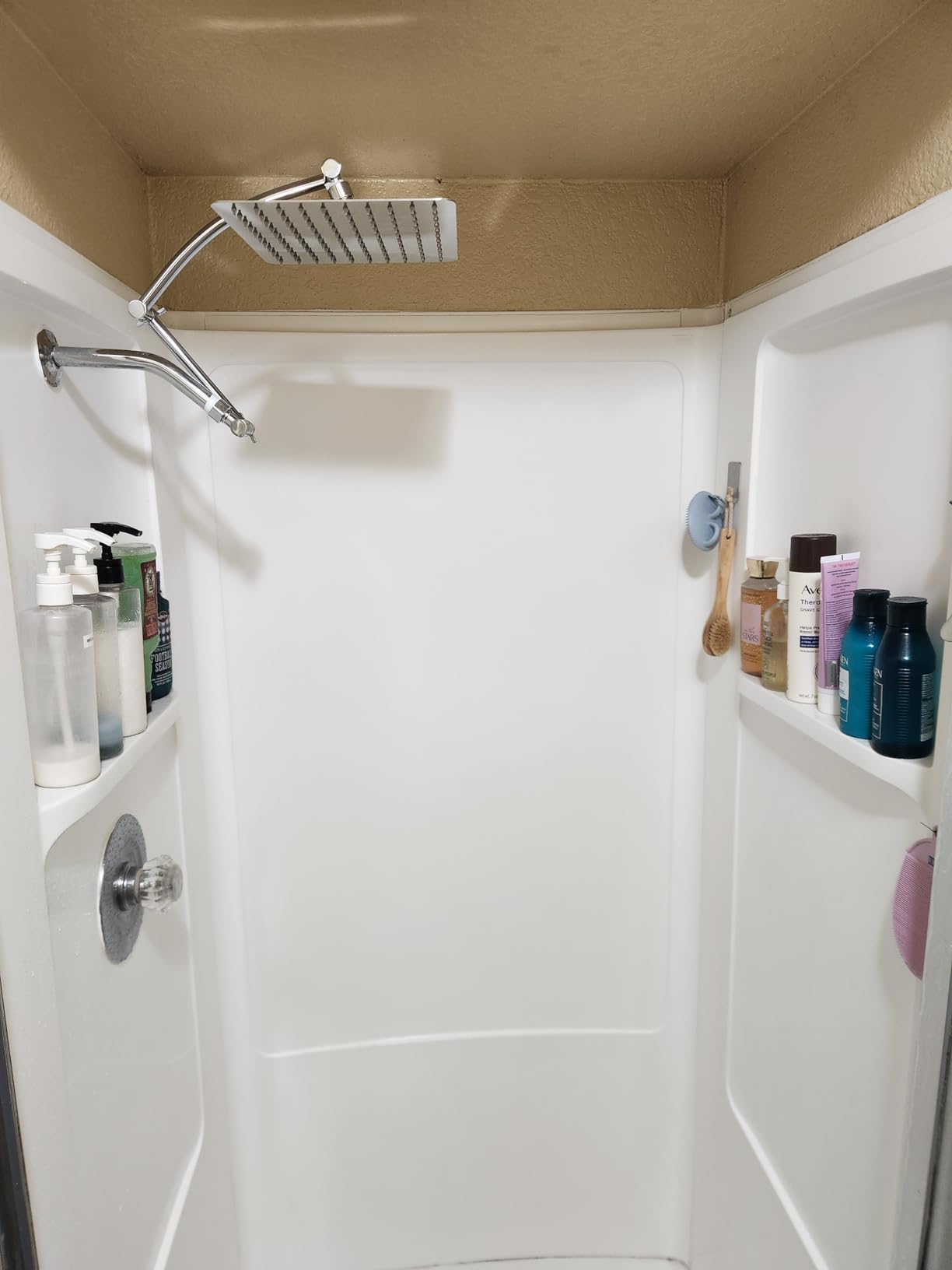 Hibbent All Metal 10'' Rain Shower Head with 16'' Extension Arm, Chrome customer photo 1