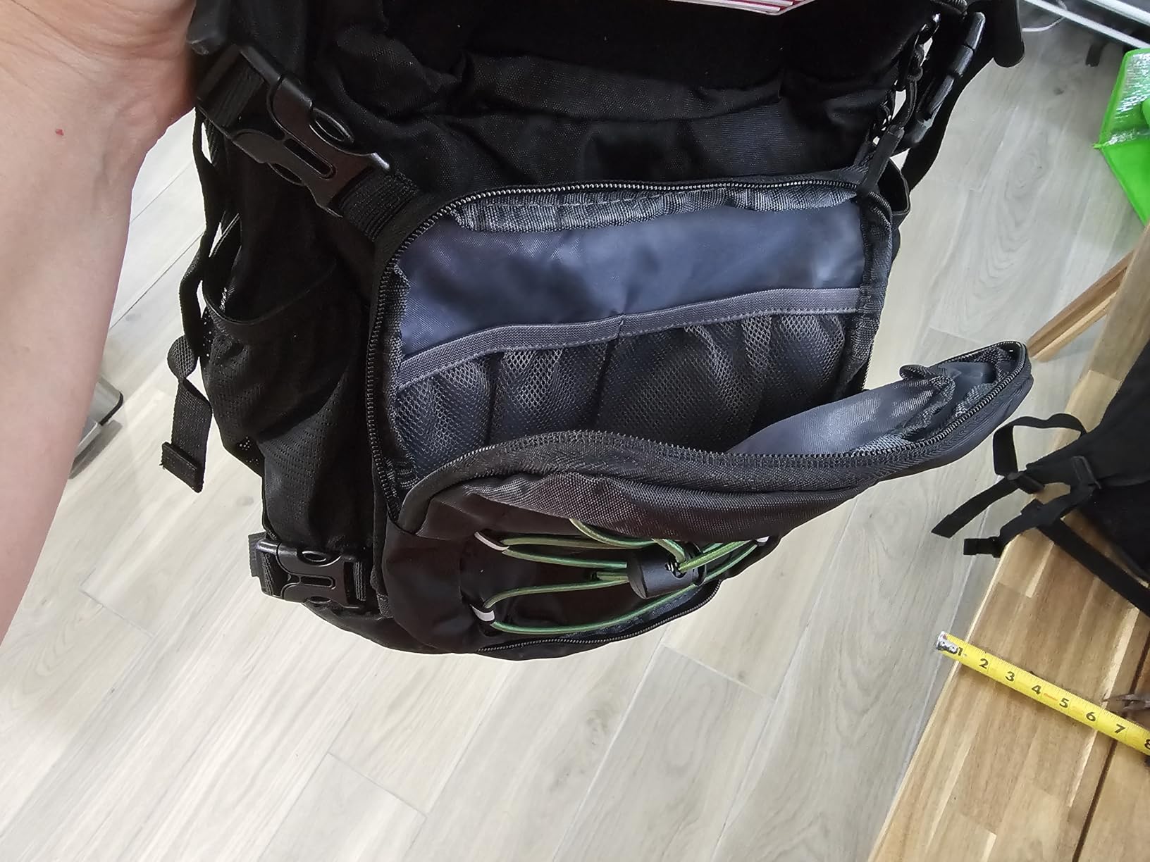 Maelstrom Lightweight Hydration Hiking Backpack with 2L/3L Water Bladder | BPA-free, High Flow Bite, Insulated Compartment, Reflective Strip, Utility Pockets, Perfect for Running, Cycling, Marathon customer photo 1