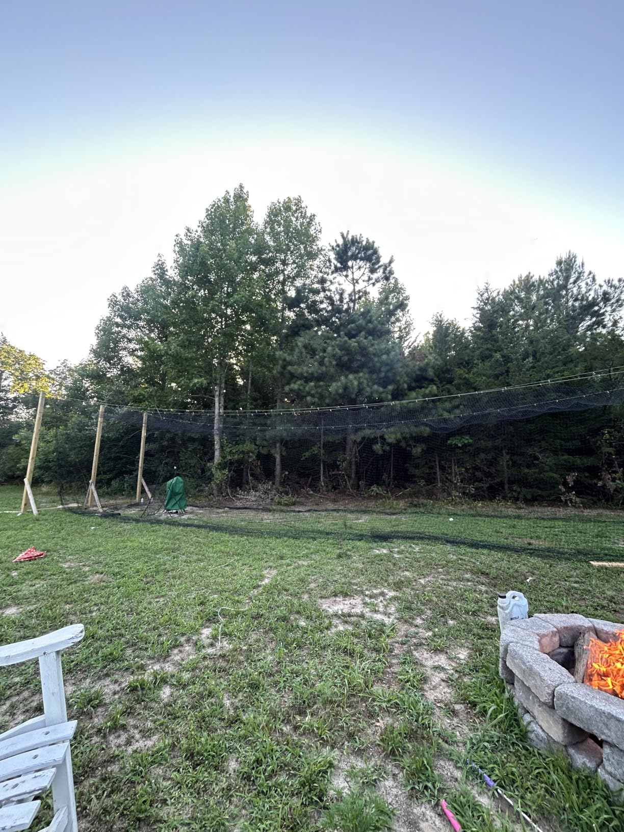 VEVOR Baseball Batting Cage,Professional Softball Baseball Batting Hitting Training Net,Heavy Duty Enclosed PE Practice Portable Pitching Cage Net&Carry Bag,for Backyard,Field,Indoor&Outdoor customer photo 2