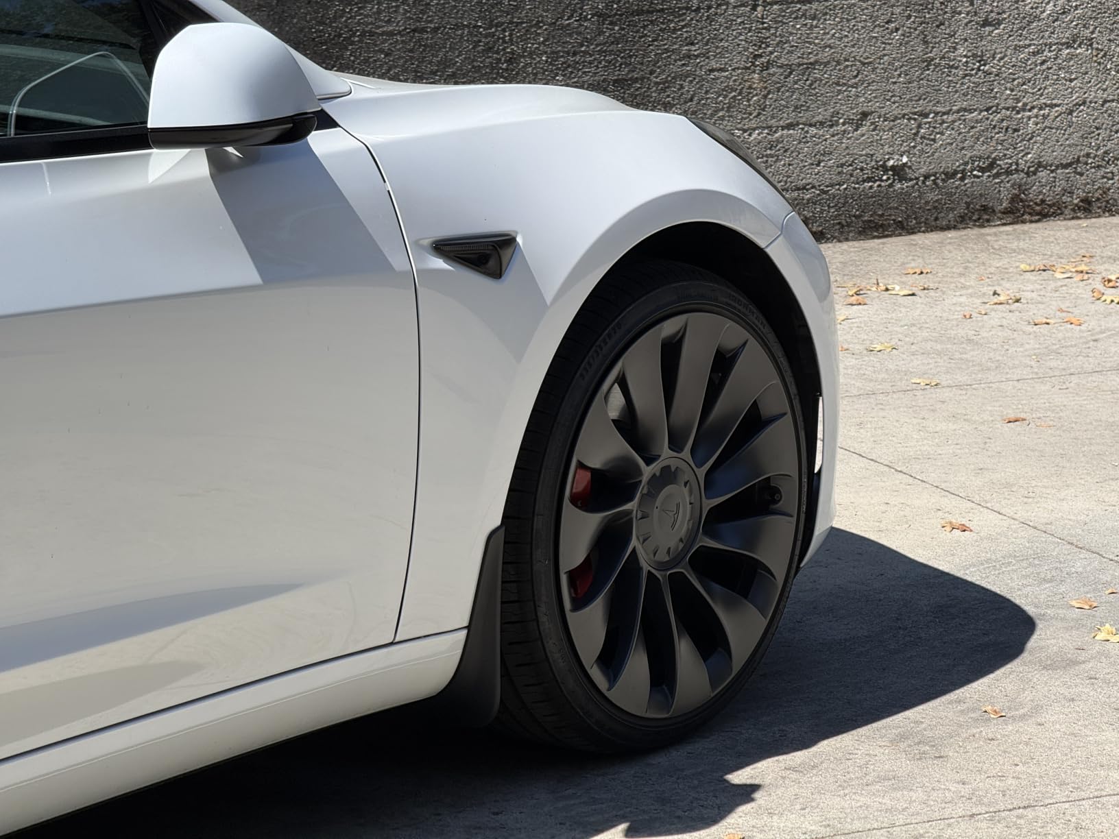 BASENOR for 2024-2026 Tesla Model 3 Highland Mud Flaps Splash Guards | Fenders (Set of 4), No Drilling No Tape Mudflaps (Proprietary Design) All Weather Protector Mudguards for Model 3 customer photo 1