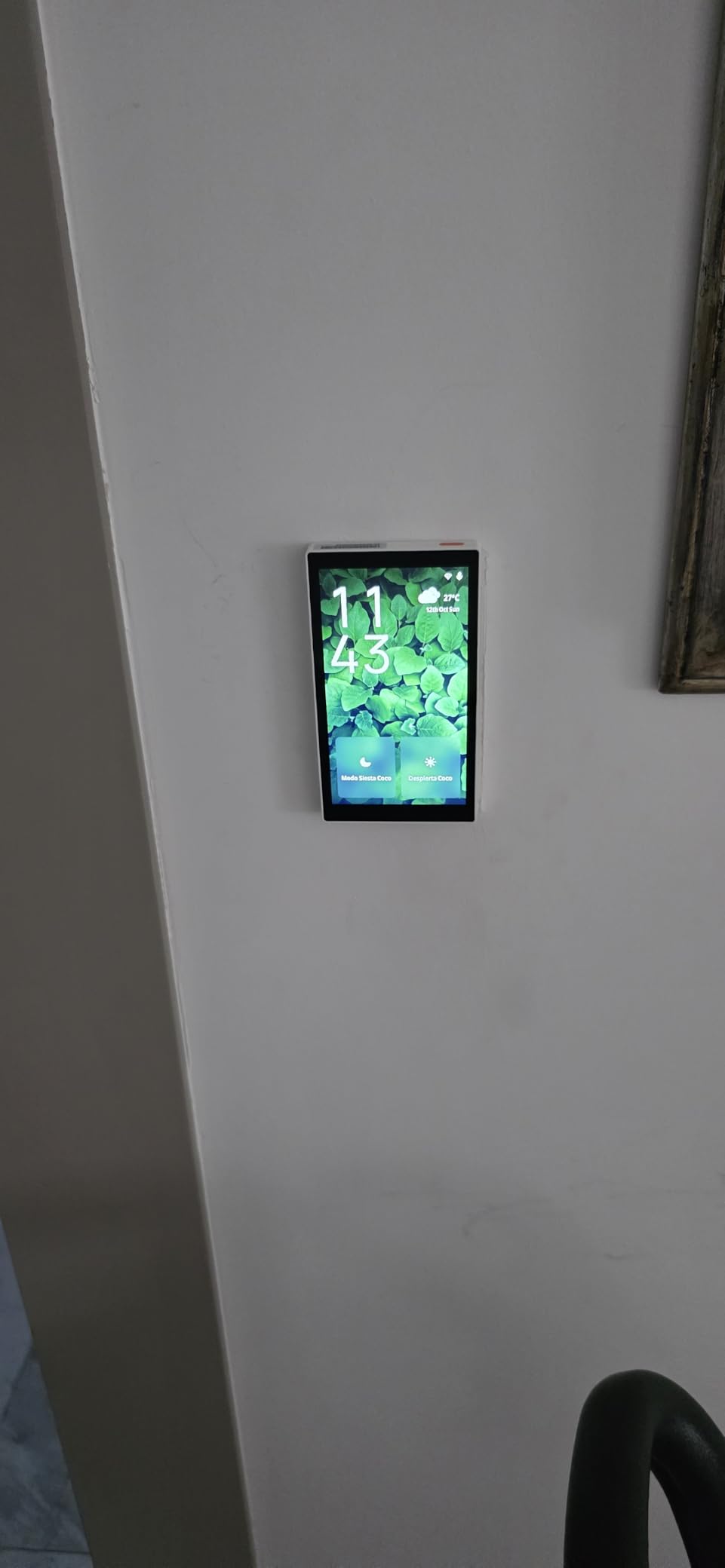 MOES Smart Home Control Panel with Alexa Built-in, Zigbee Hub | 5-Inch Touchscreen, In-Wall Panel, Scene Control, Voice Activated customer photo 2