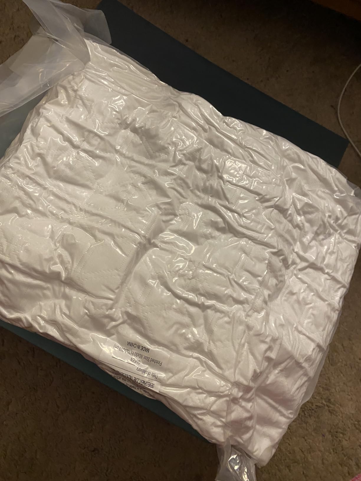 GOTCOZY Heated Mattress Pad Queen Size-Heated Pad for Bed Warmer (White) | Adjustable Heat & Timer Settings, Electric Mattress Pad 60x80in with Dual Control, Machine Washable, Fit Up to 15