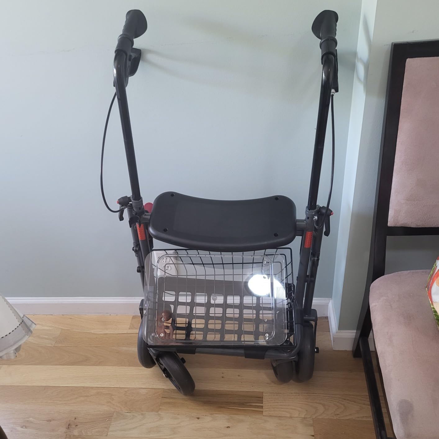 Electric Wheelchairs for Adults, 33LBS Foldable Motorized Wheelchair | Lightweight Foldable Design, 360W Brushless Motors, Airline-Approved Battery, SOS Alert & One-Touch Mute, Easier Travel customer photo 2