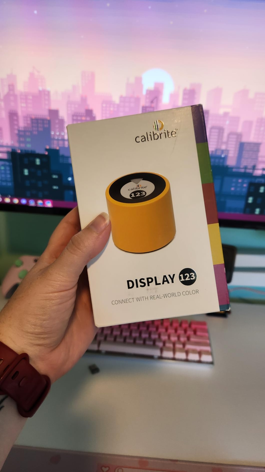Calibrite Display 123 Monitor Calibration Colorimeter for Photo Editing and Color Accurate Viewing customer photo 2