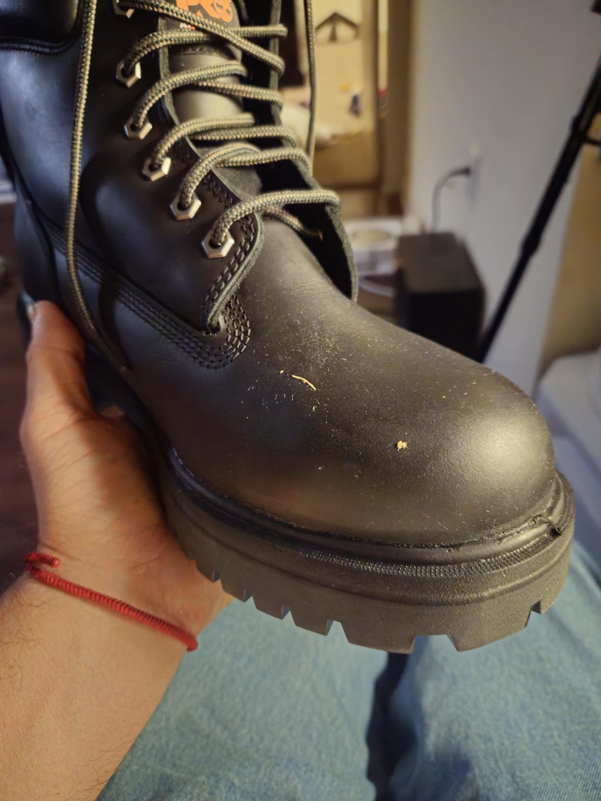 Timberland PRO Men's Direct Attach 6 Inch Steel Safety Toe Insulated Waterproof Industrial Work Boot customer photo 1
