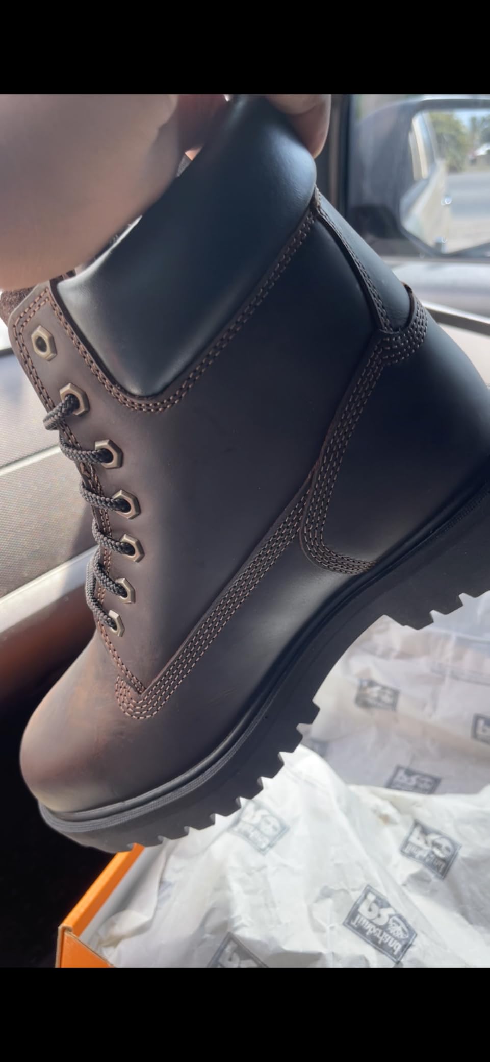 Timberland PRO Men's Direct Attach 6 Inch Steel Safety Toe Insulated Waterproof Industrial Work Boot customer photo 2