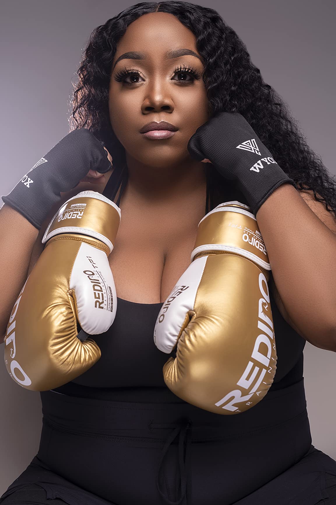 Boxing Gloves for Men & Women, Premium Leather Sparring Heavy Bag Training Gloves, Pro Punching Bag Gloves for Muay Thai, Kickboxing, MMA customer photo 1