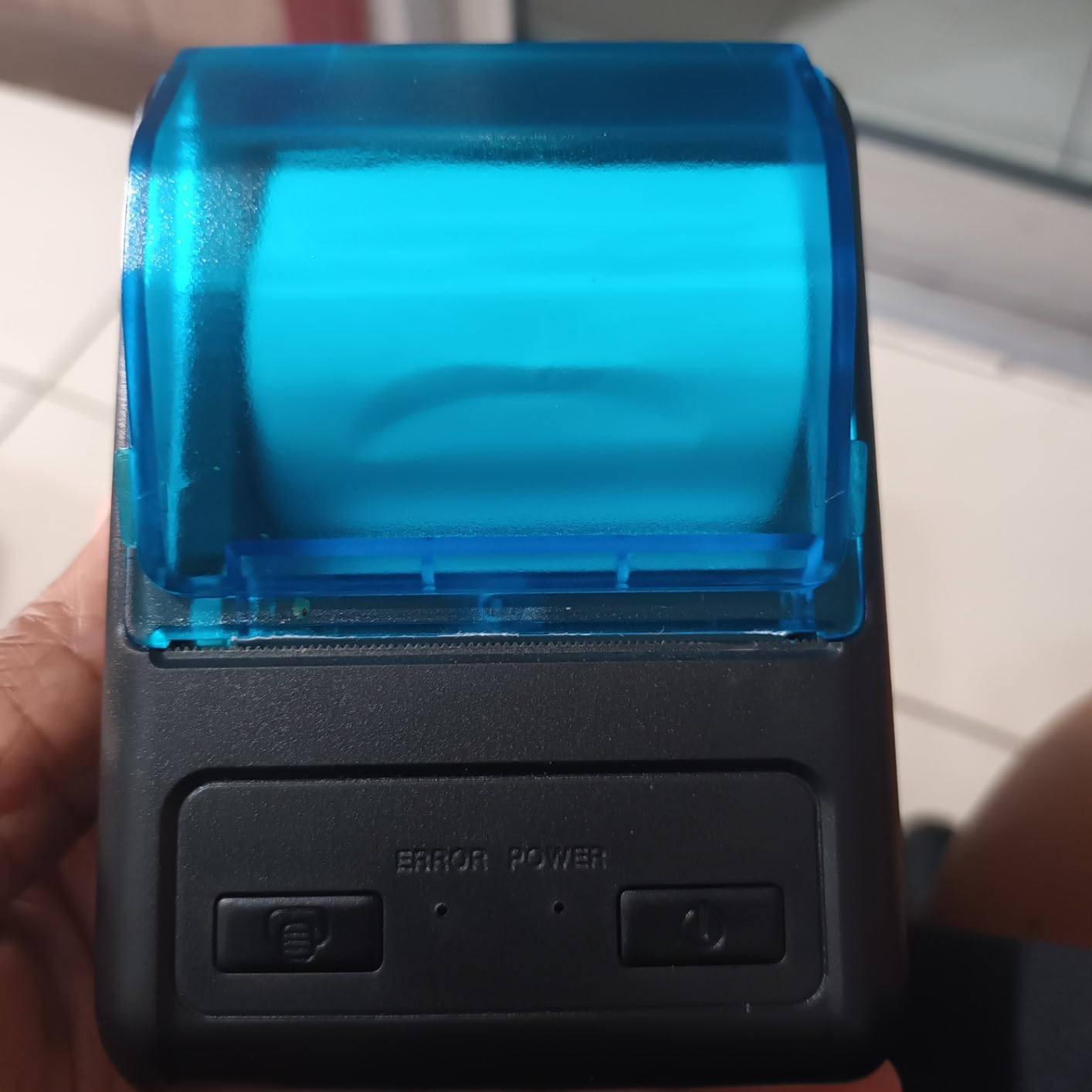 Bluetooth Receipt Printer, 58mm Mini Wireless POS Thermal Printer for Restaurant Sales Retail, Portable Pocket Bill Ticket Receipt Printer, Only Fit Android/Windows customer photo 1