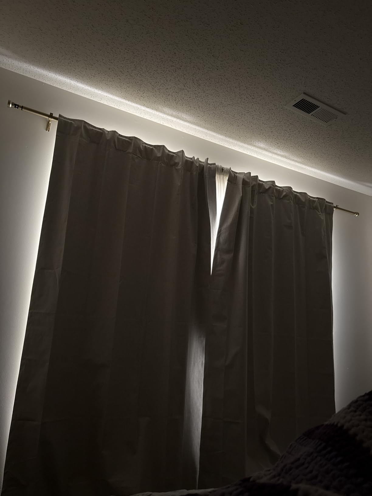 Guken Cream Linen Blackout Curtains 84 Inch customer photo 1