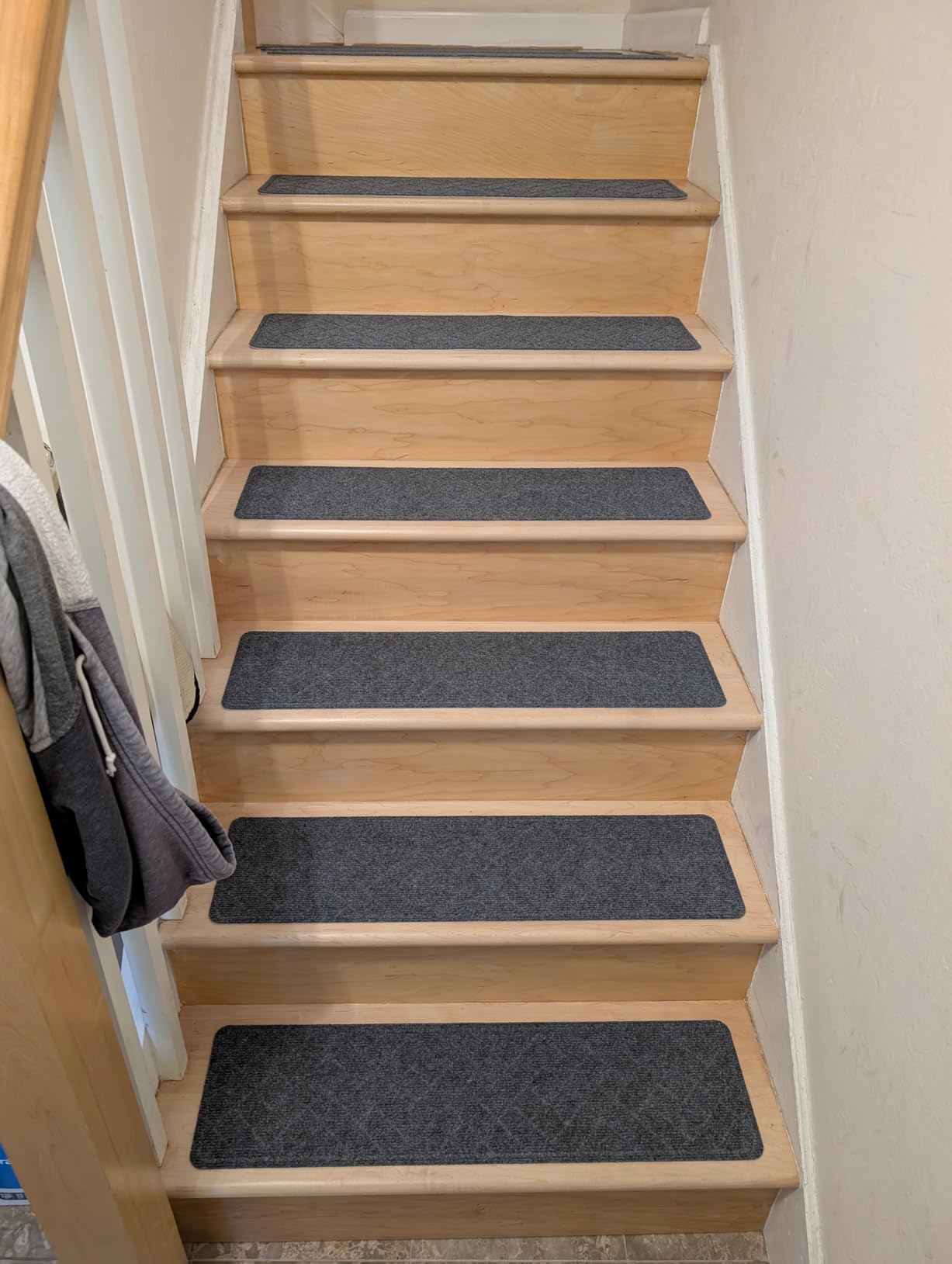 Non Slip Stair Treads for Wooden Steps, 15 Pack 8