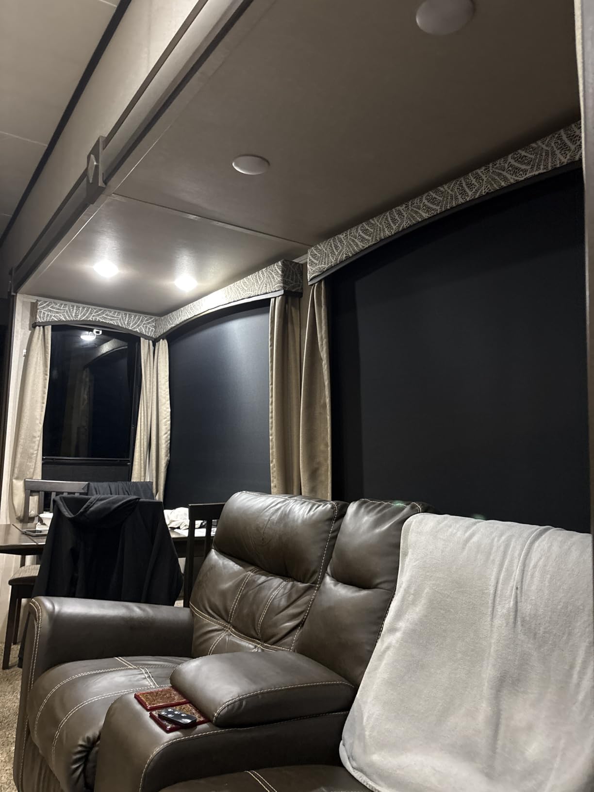 AOSKY Cordless Blackout Roller Shades, 34