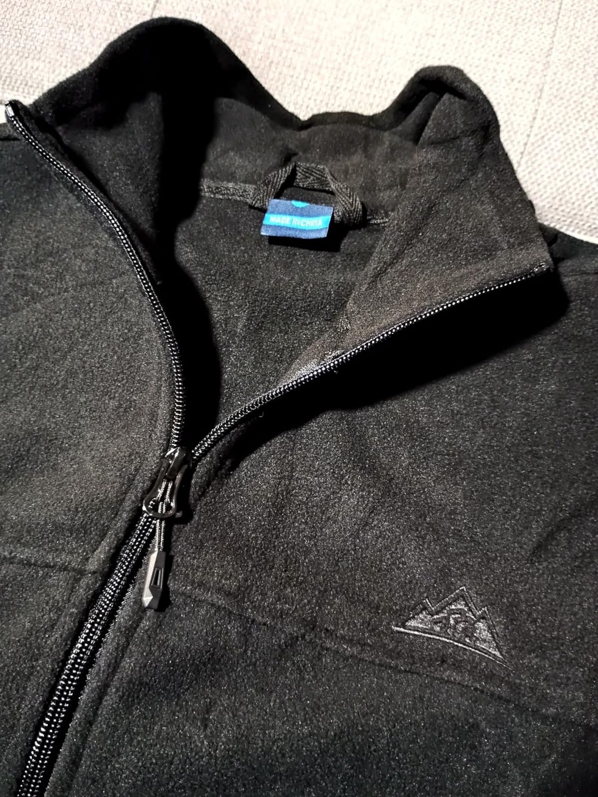 Men's Soft Polar Fleece Jacket with Pockets Lightweight Outdoor Recreation Full Zip Coat customer photo 1