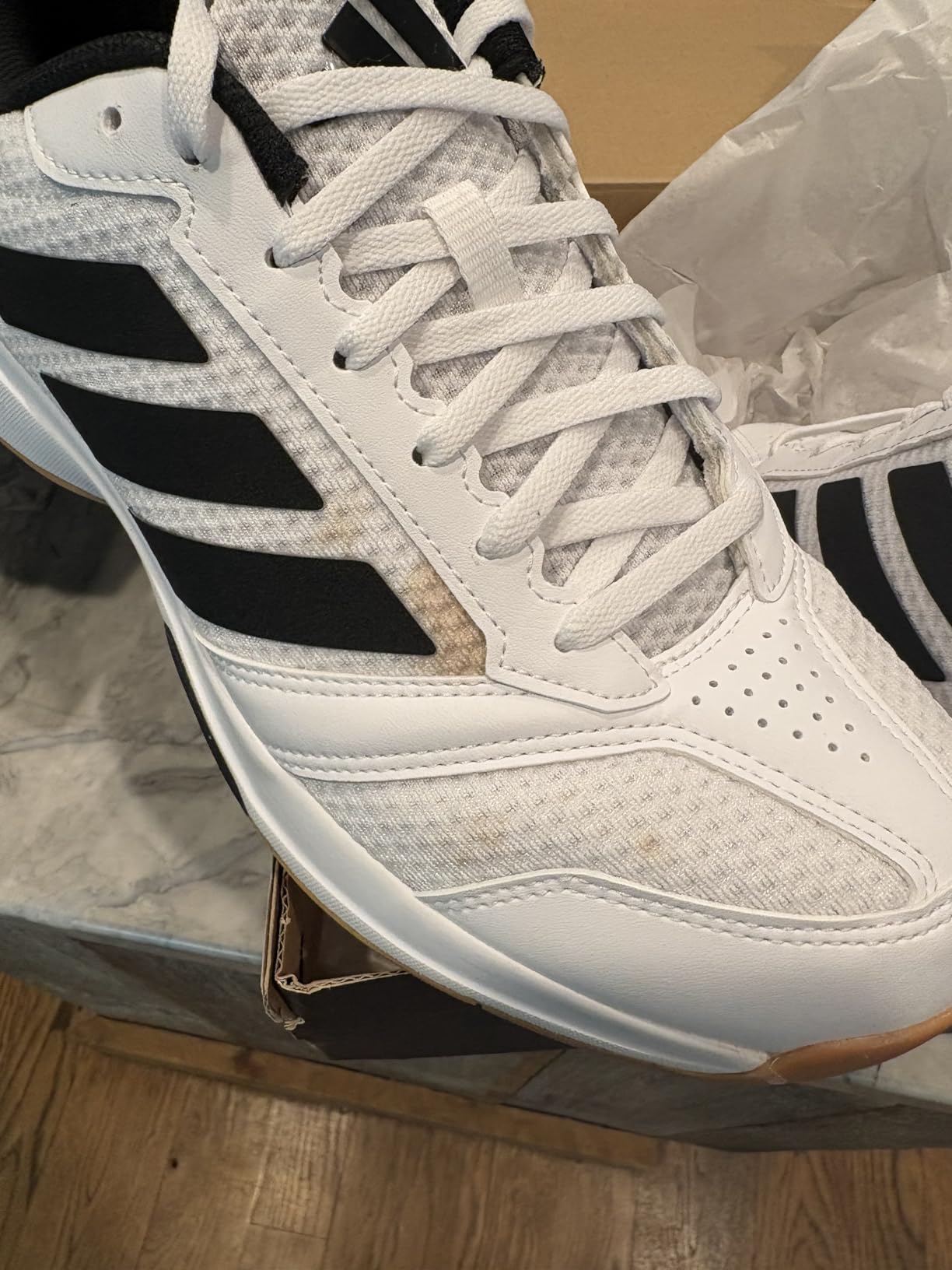 adidas Men's Ligra 8 Indoor Volleyball Shoes customer photo 1